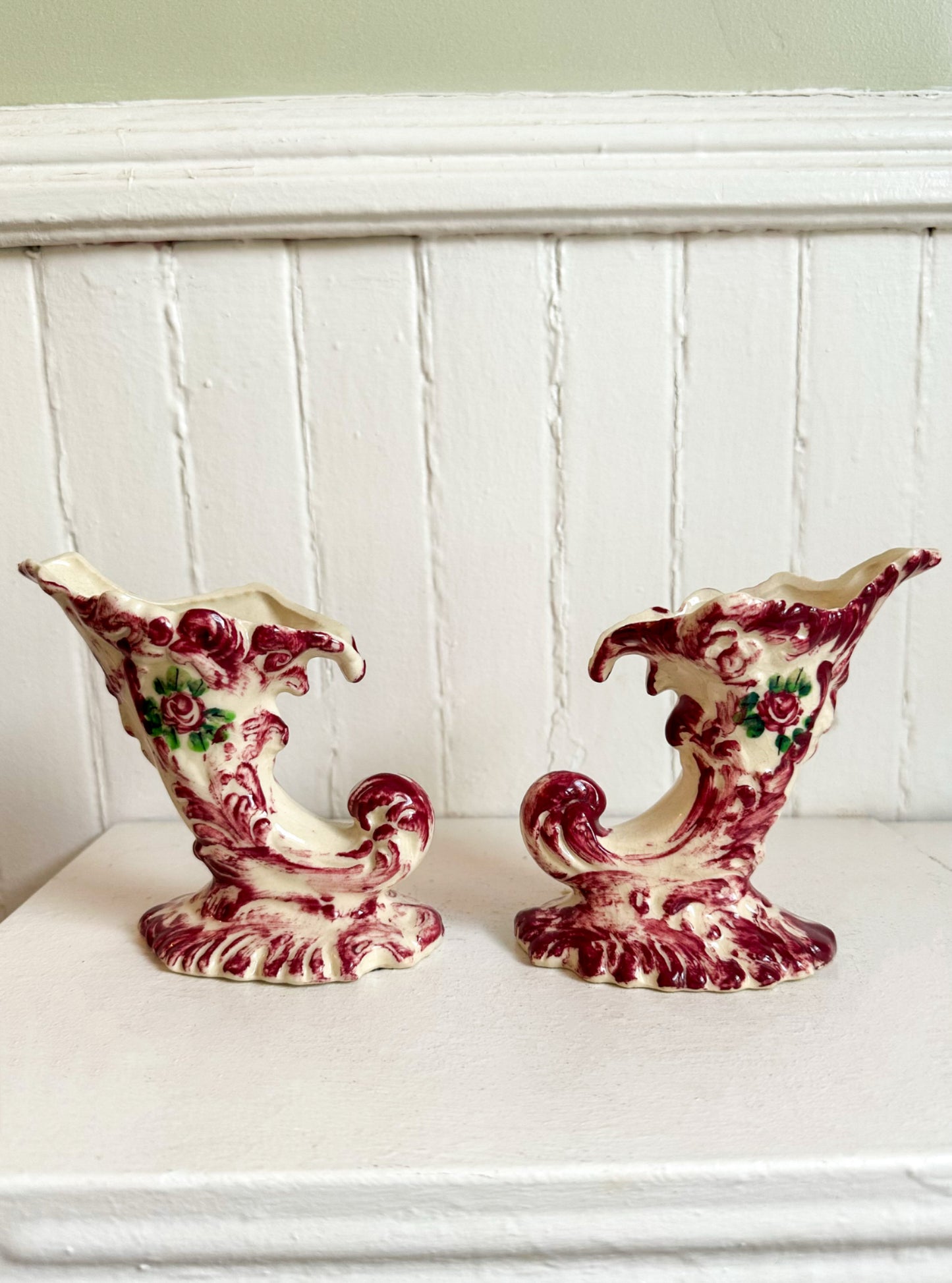Vintage Mini Floral Vases