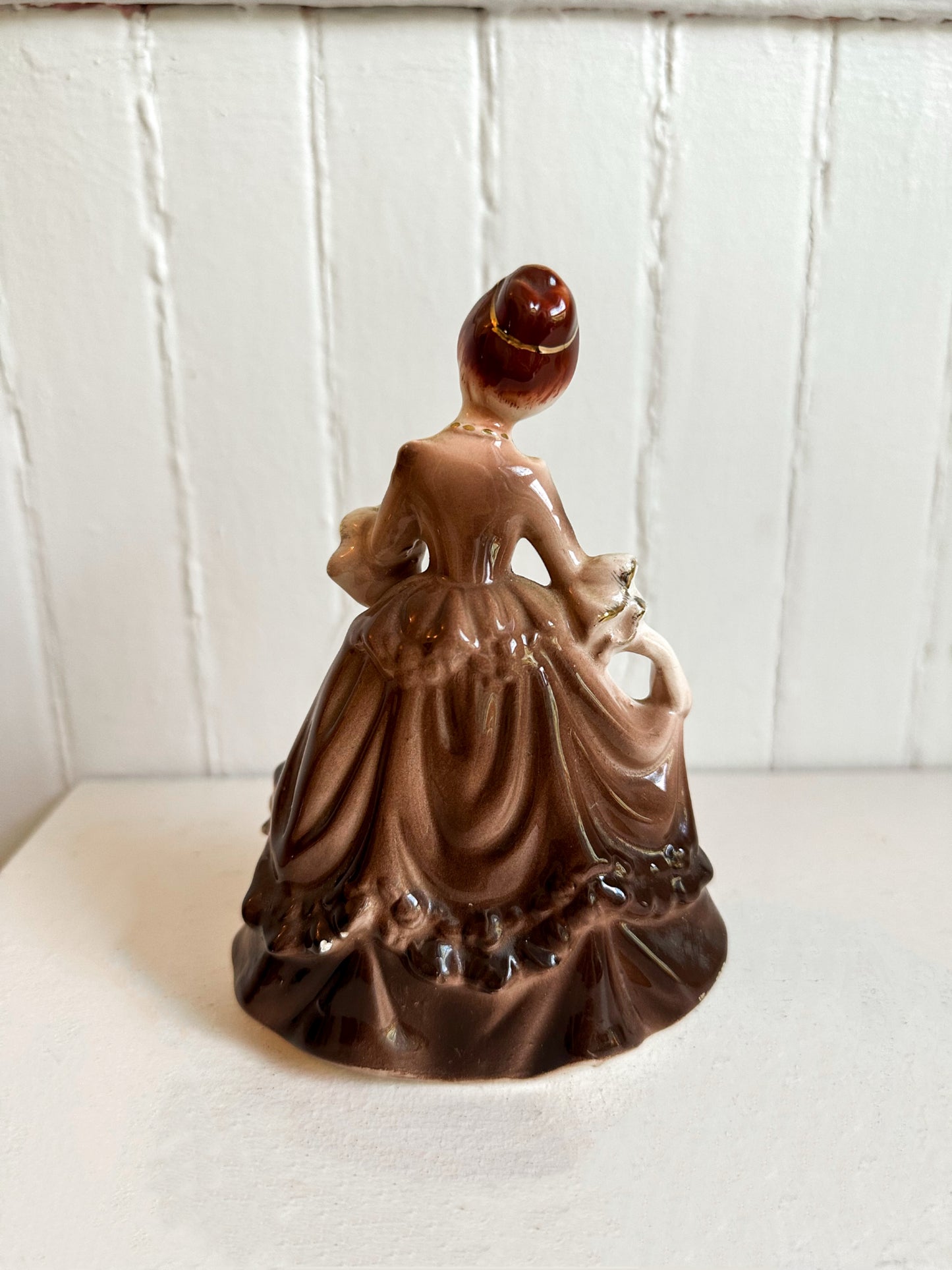 Vintage Victorian Lady Lipstick Holder