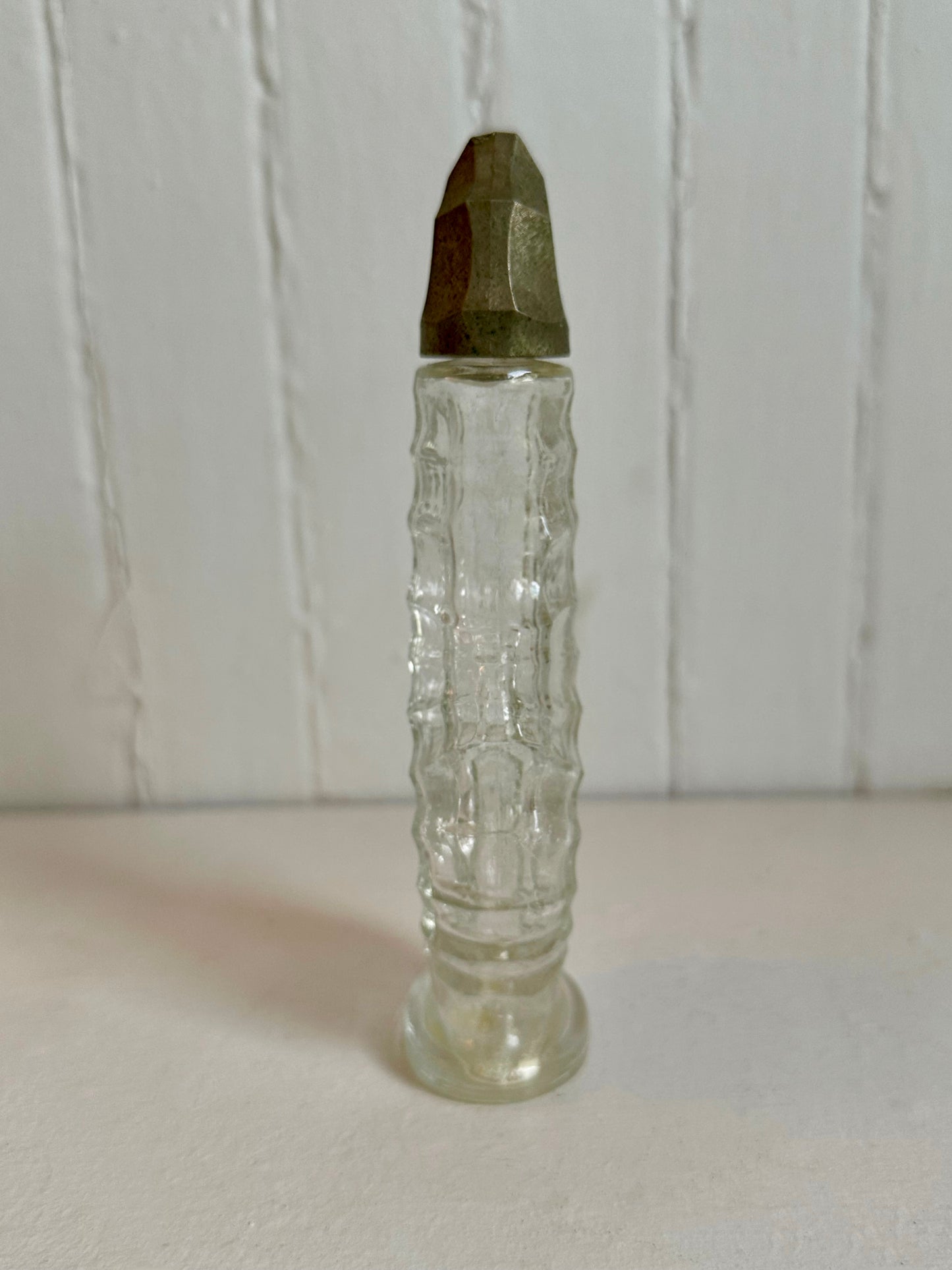 Vintage Seahorse Glass Perfume Bottle