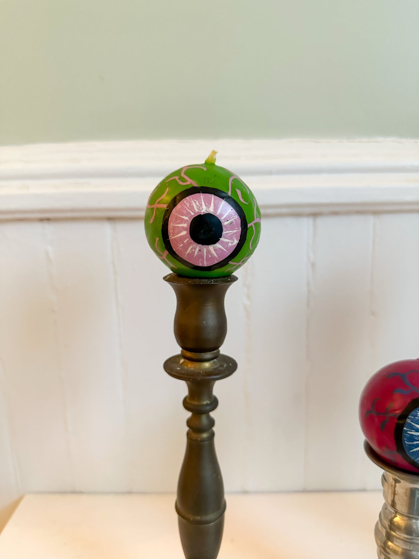 Vintage Round Eye Ball Candle