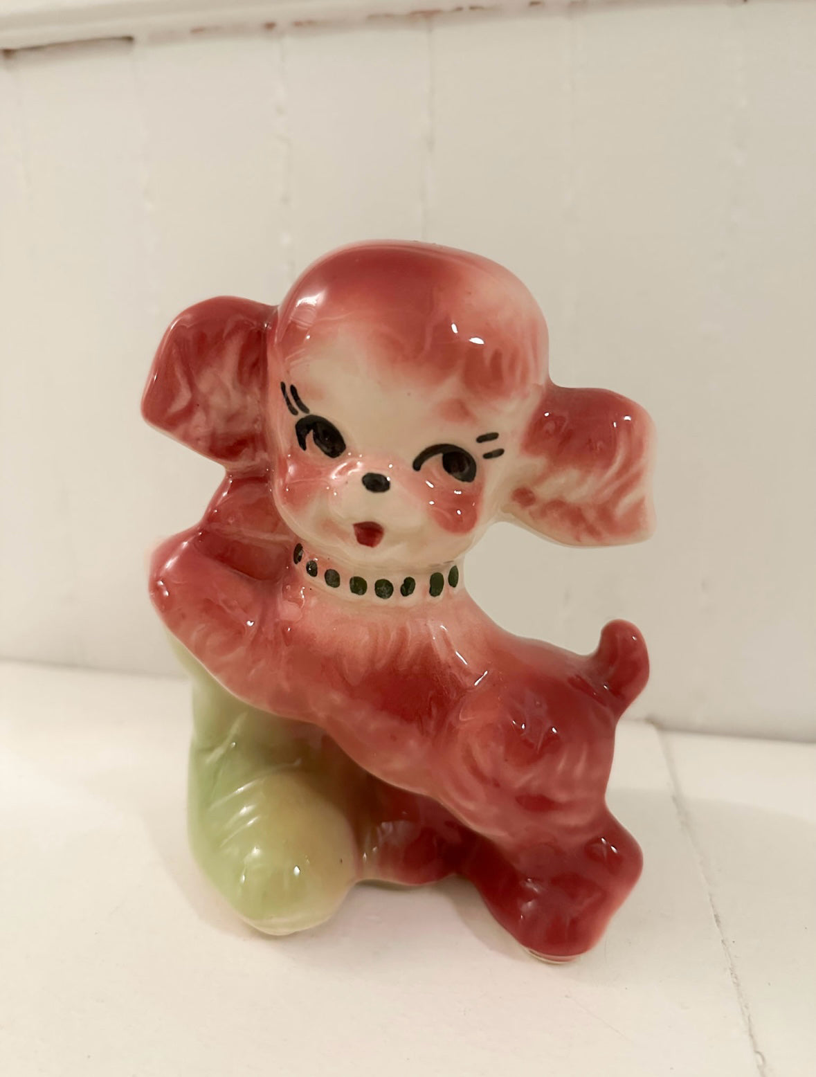 Vintage Puppy Dog Planter