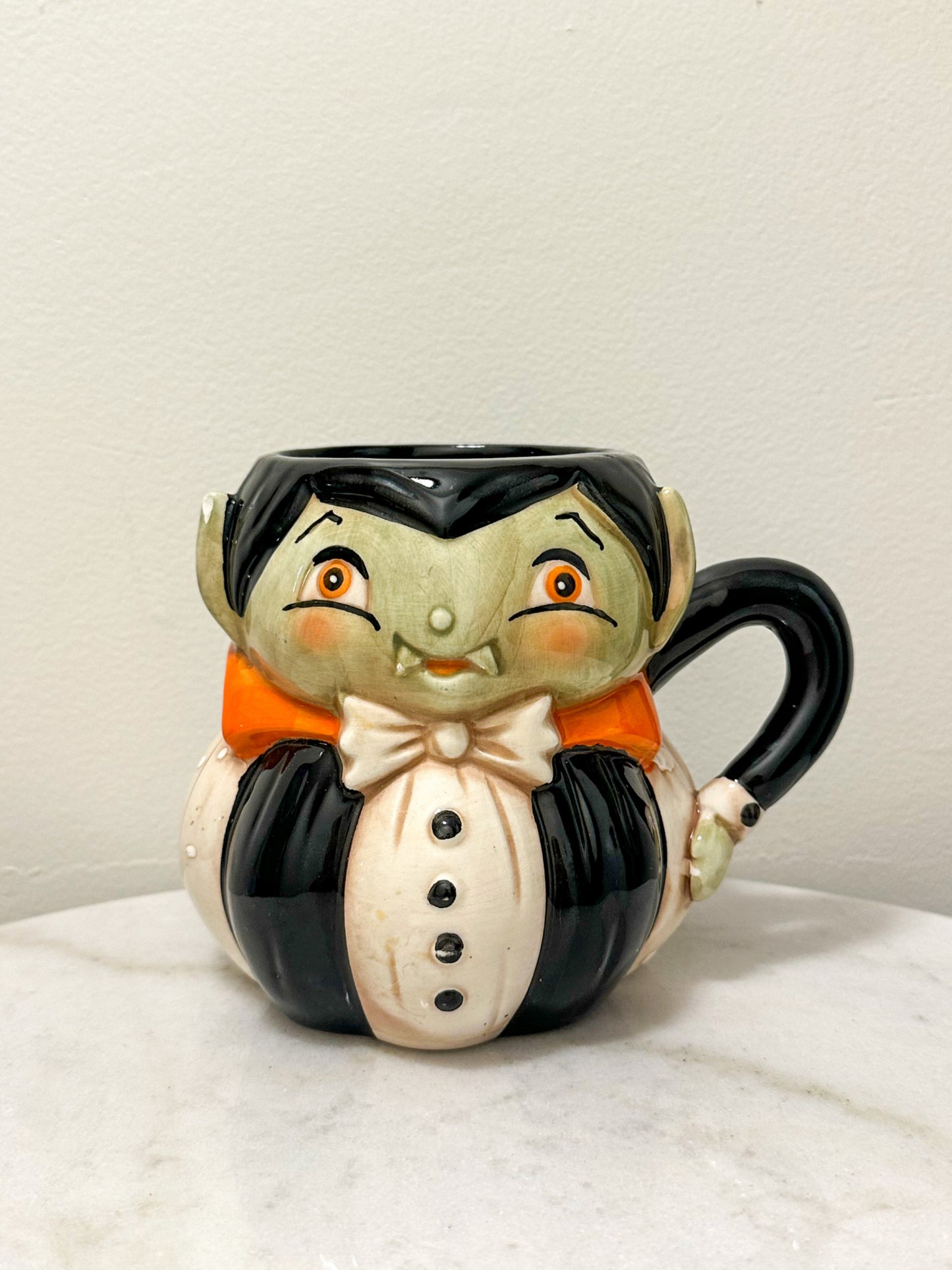 Ceramic Glazed Vampire Mug