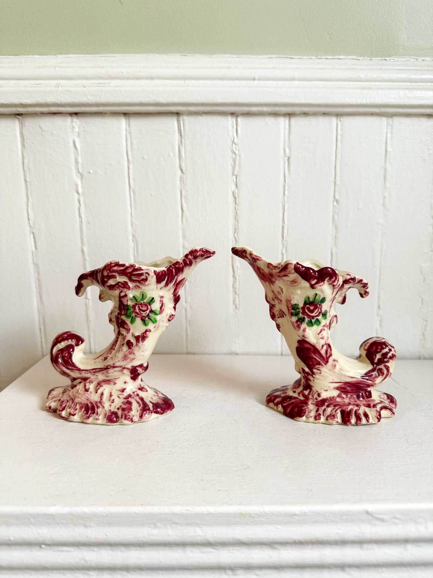 Vintage Mini Floral Vases