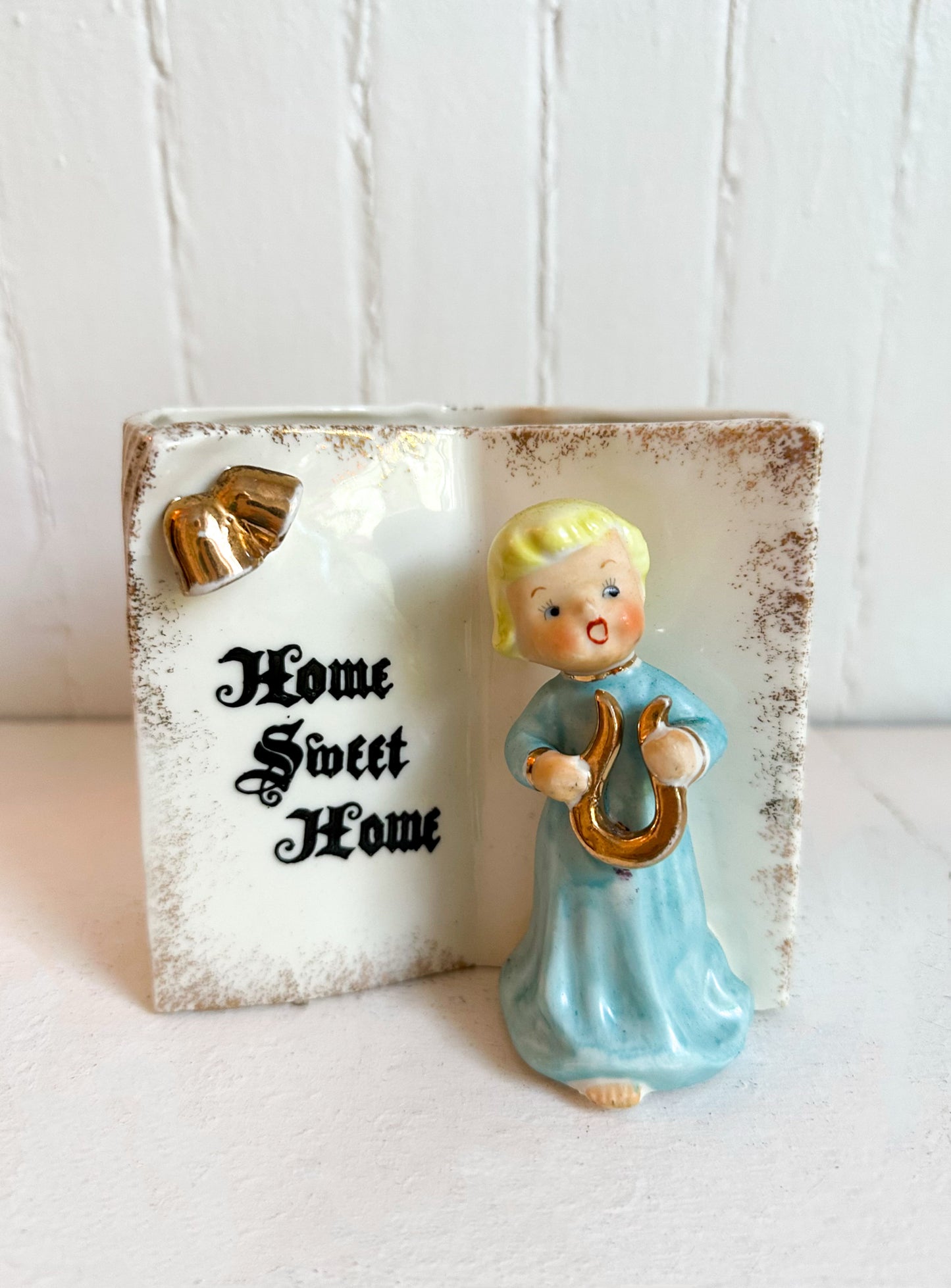 Vintage "Home Sweet Home" Planter