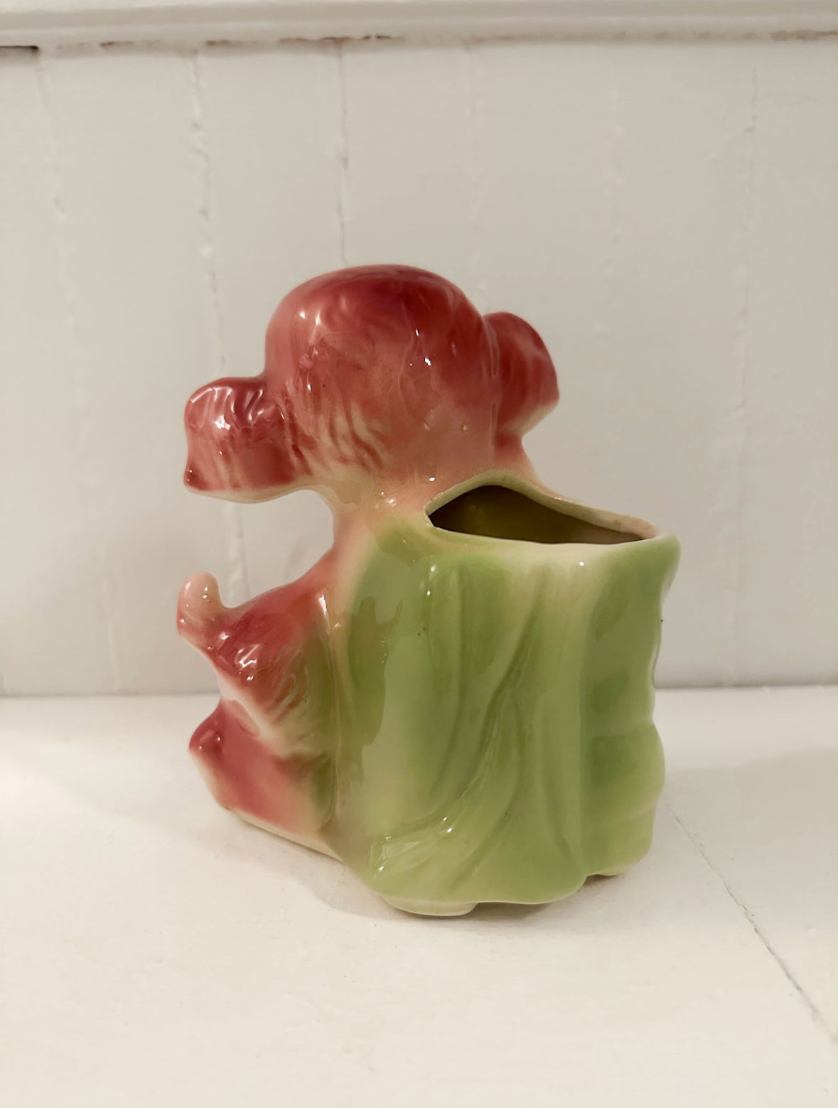 Vintage Puppy Dog Planter