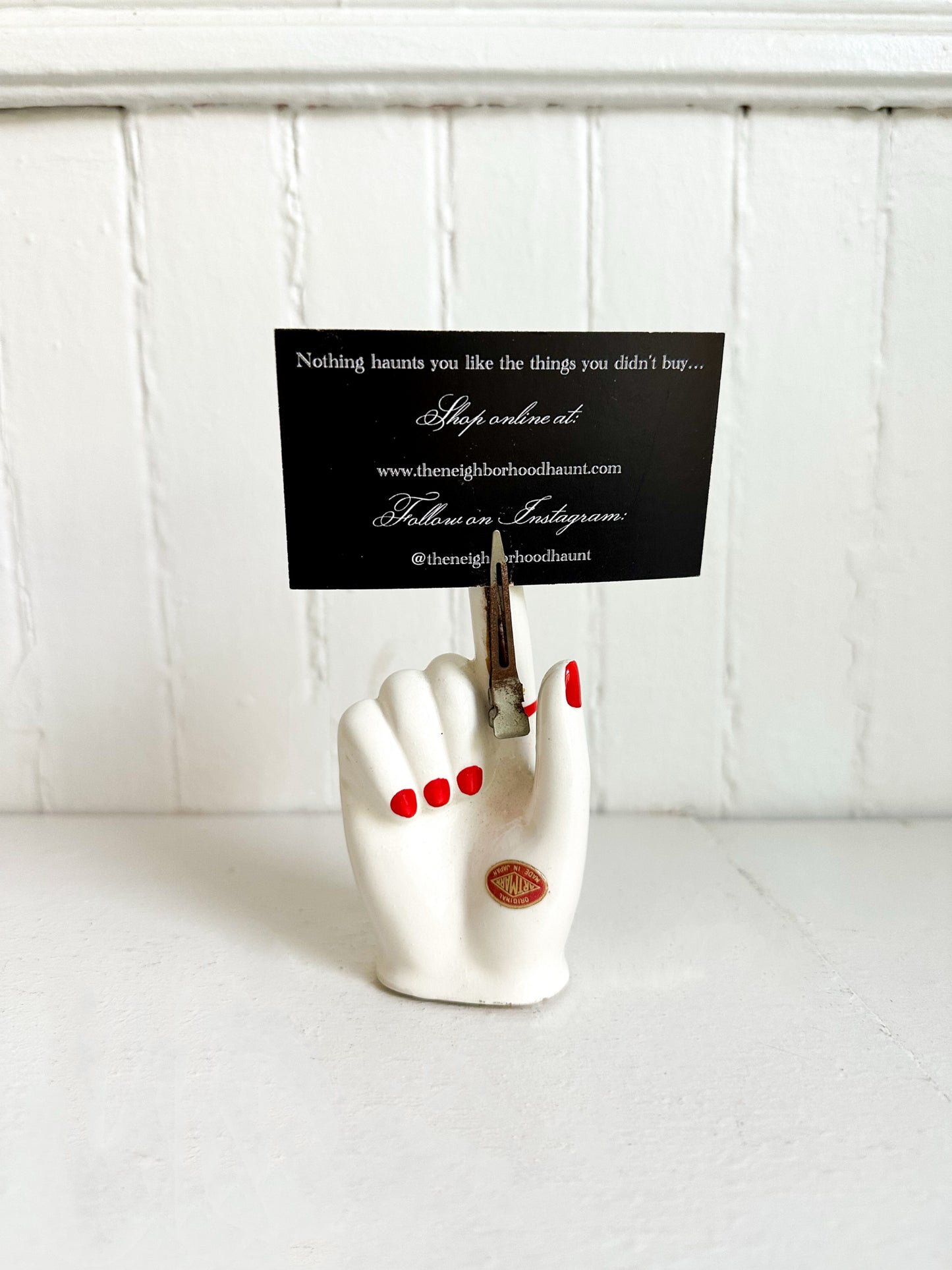 Vintage "Don't Forget!" Note Holder