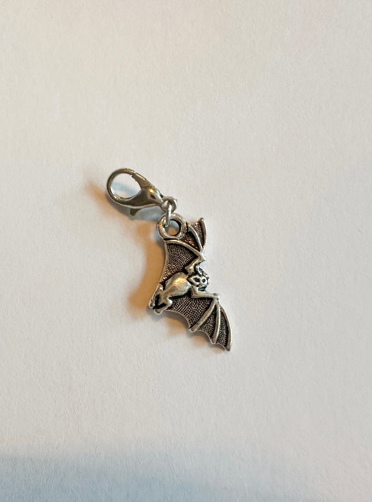 Vintage Silver Bat Charm