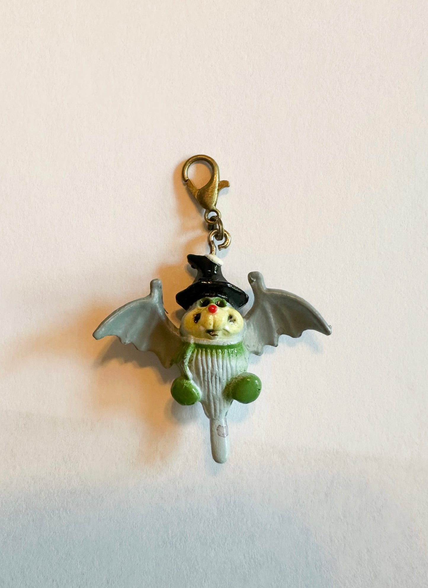 Vintage Halloween Bat Charm
