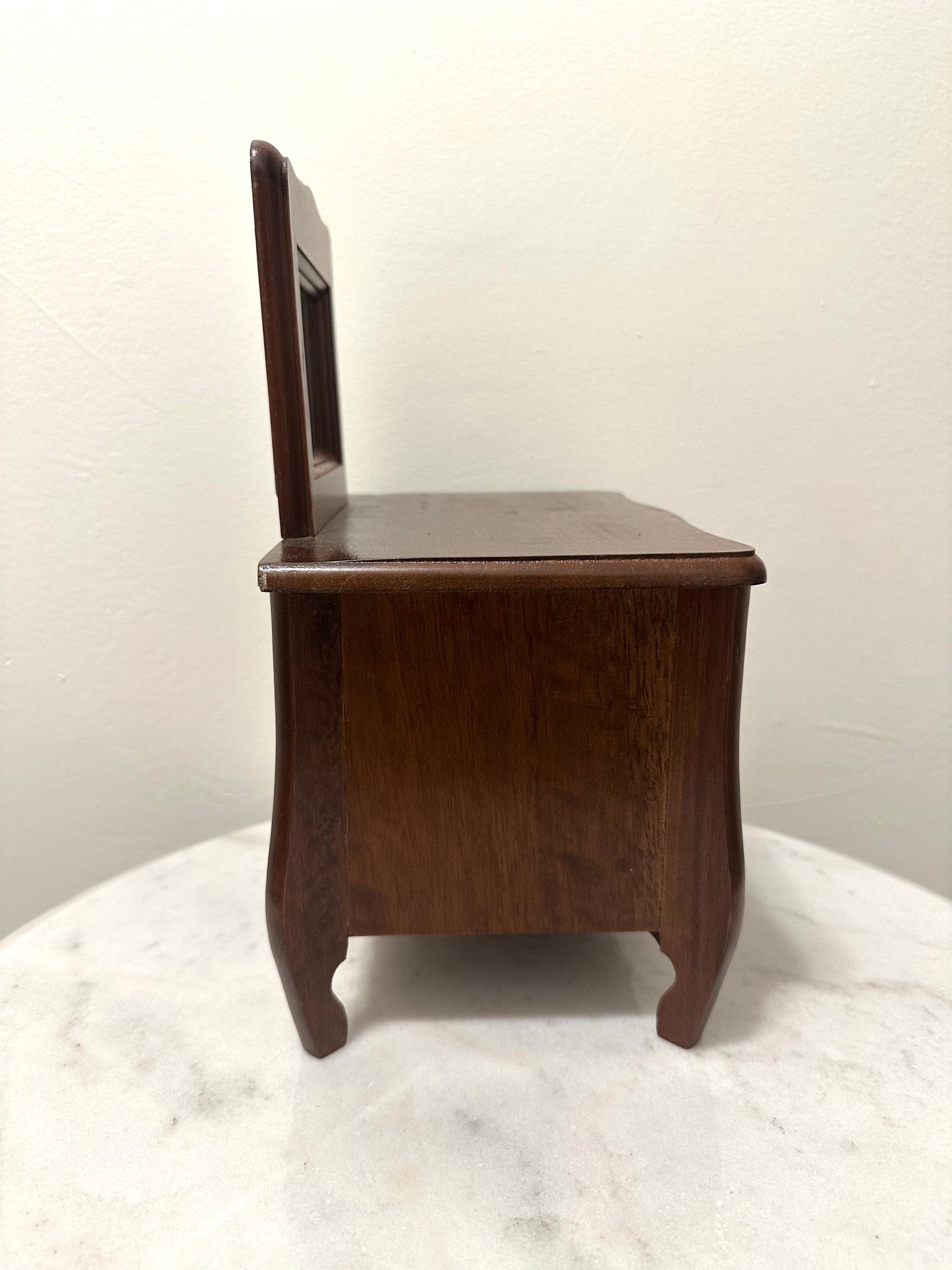 Vintage Miniature Dresser Jewelry Box