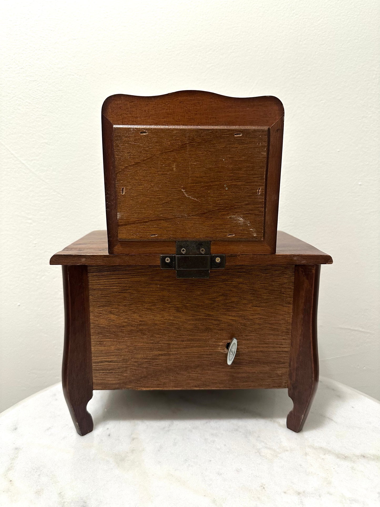 Vintage Miniature Dresser Jewelry Box