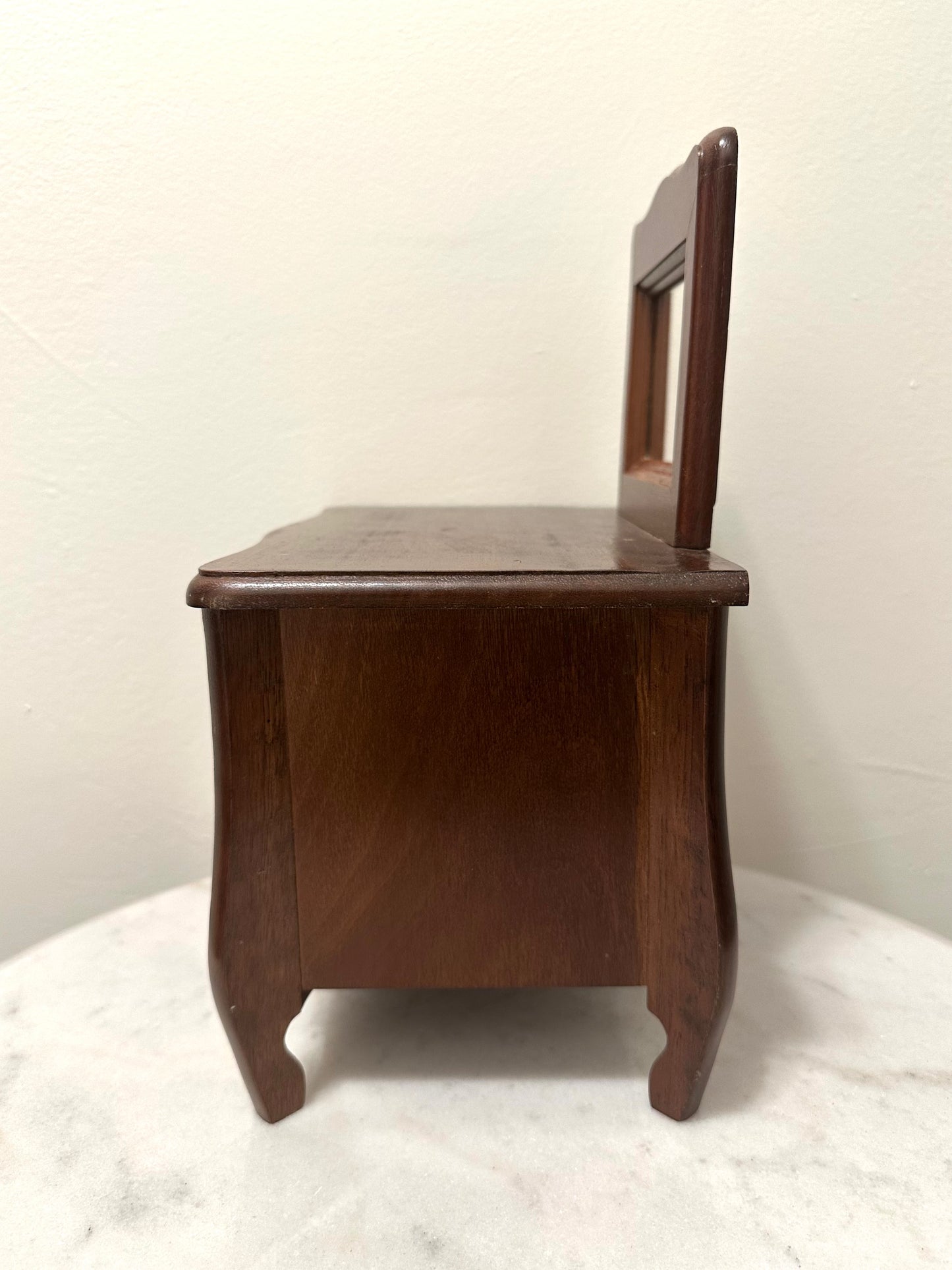 Vintage Miniature Dresser Jewelry Box