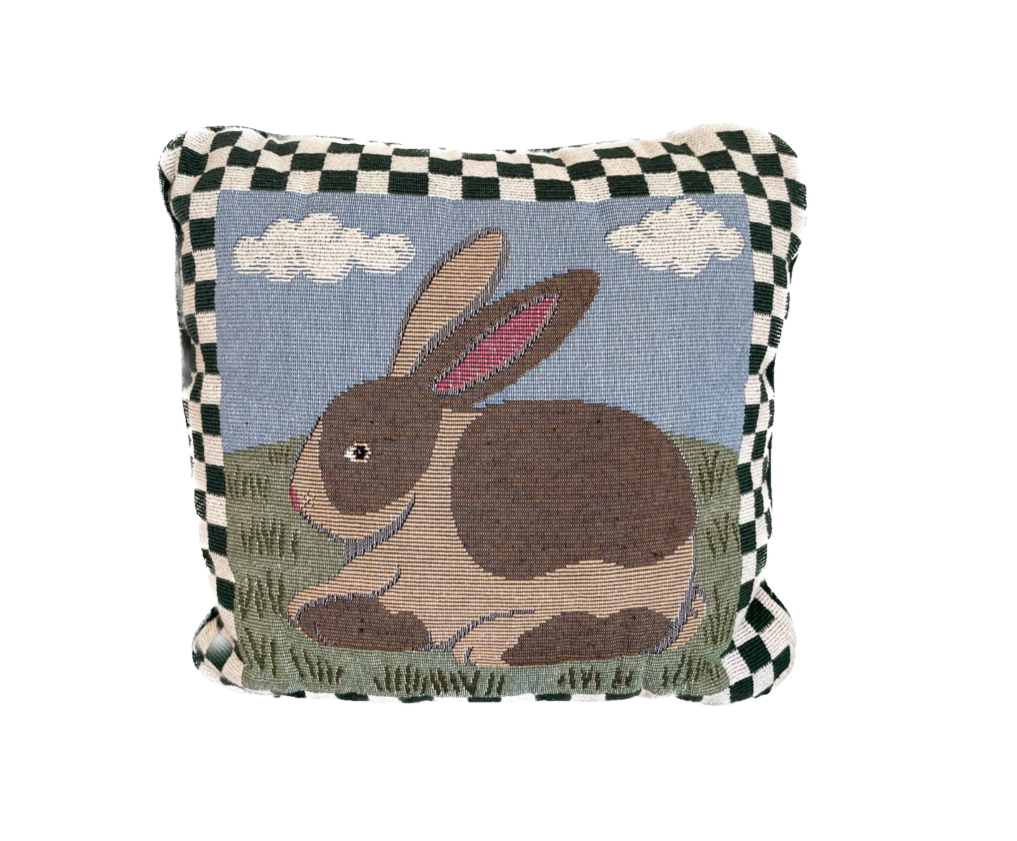 Vintage Rabbit Pillow