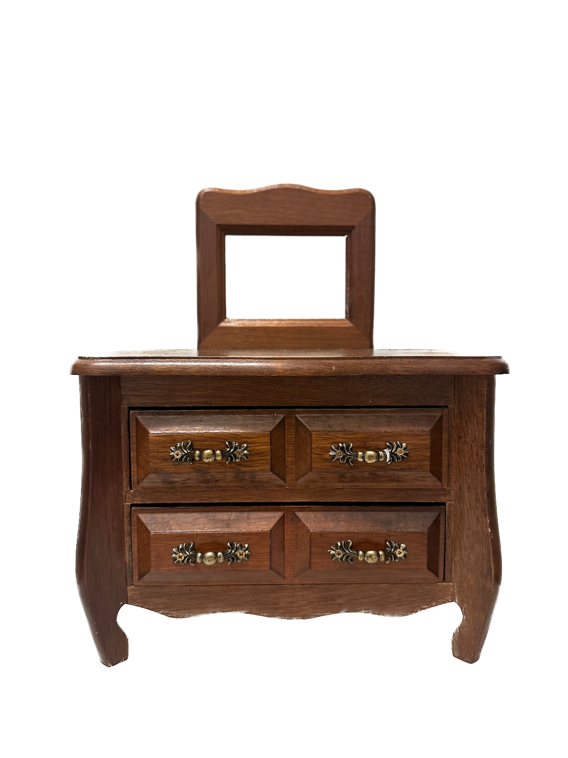 Vintage Miniature Dresser Jewelry Box