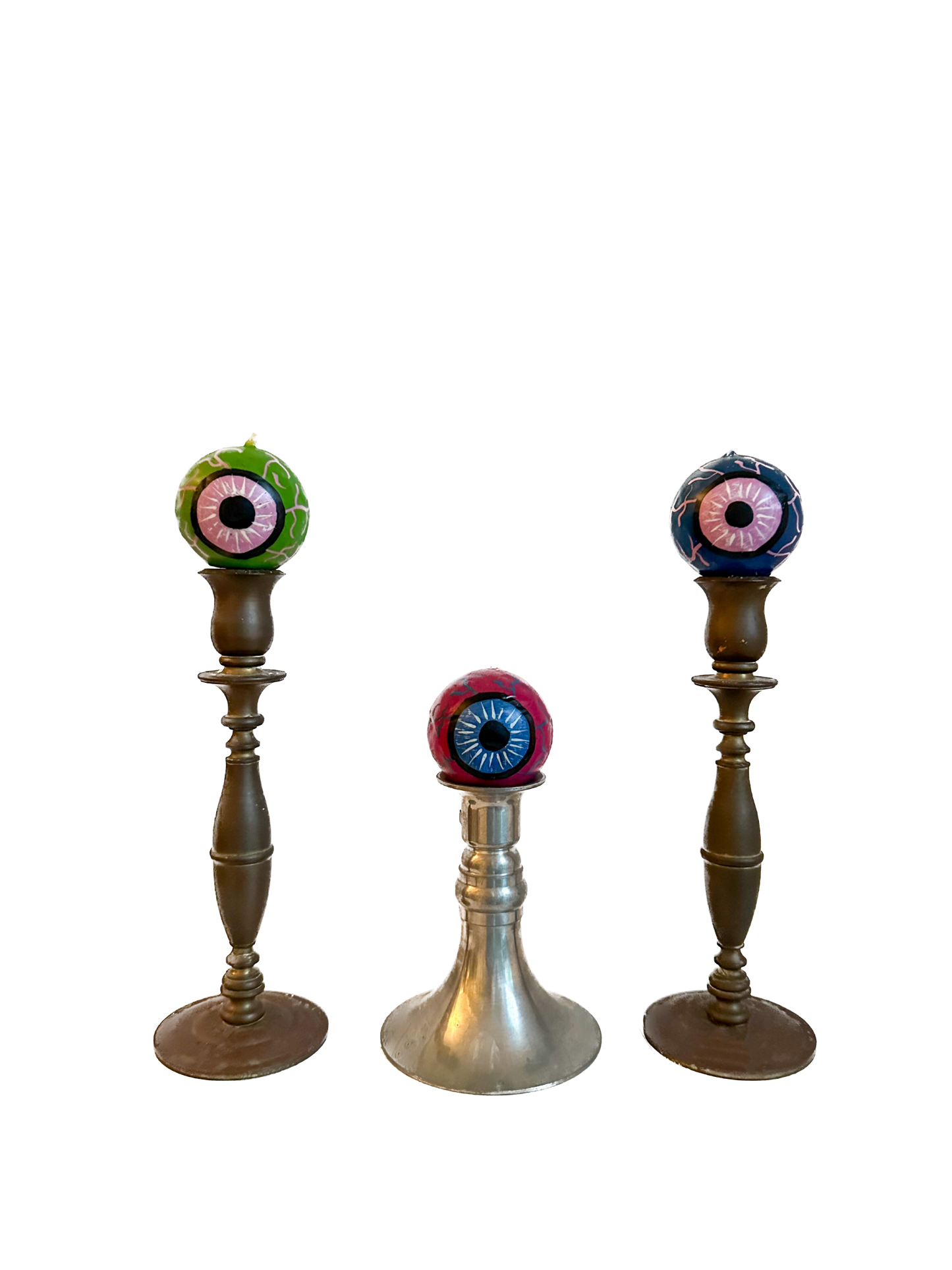 Vintage Round Eye Ball Candle