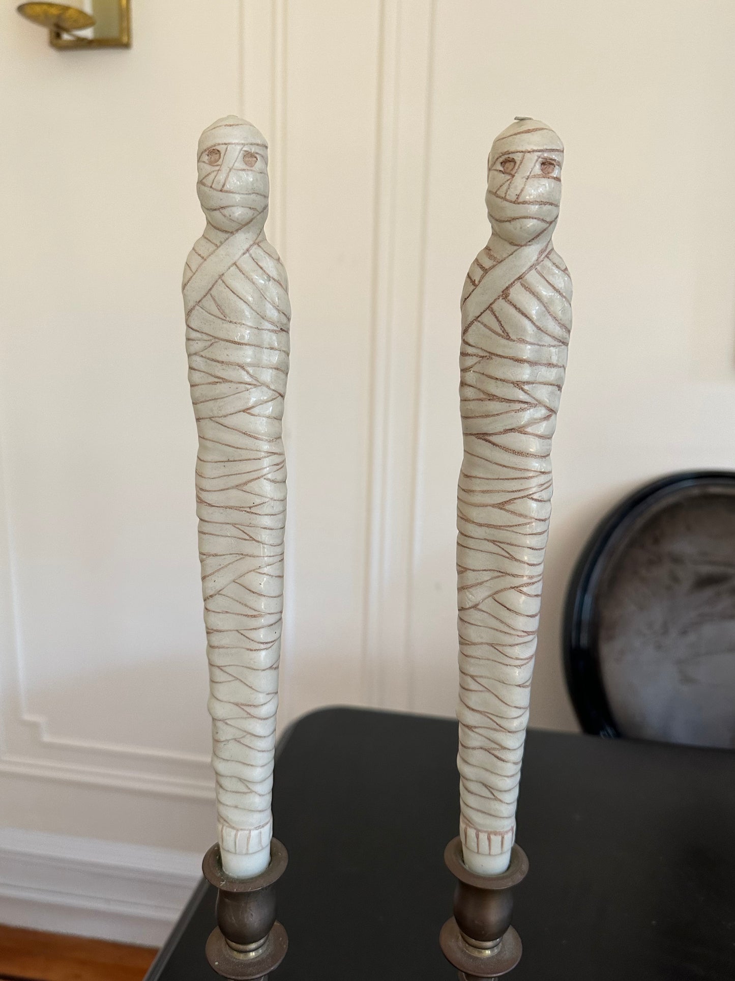 Vintage Mummy Taper Candles