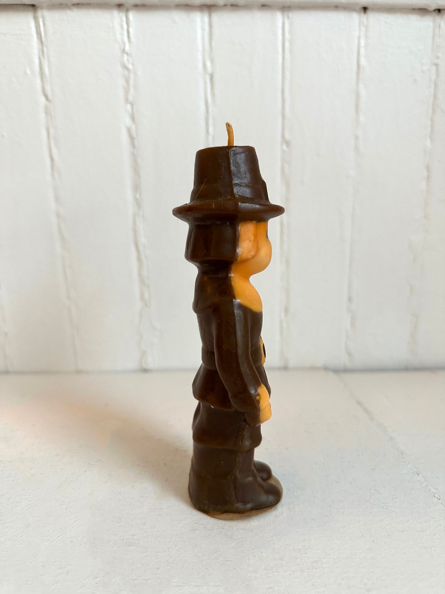 Vintage Gurley Thanksgiving Pilgrim Candle
