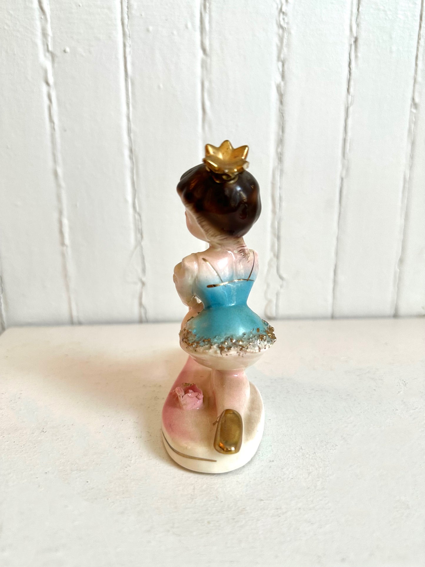 Vintage Ballerina Ceramic Figurine