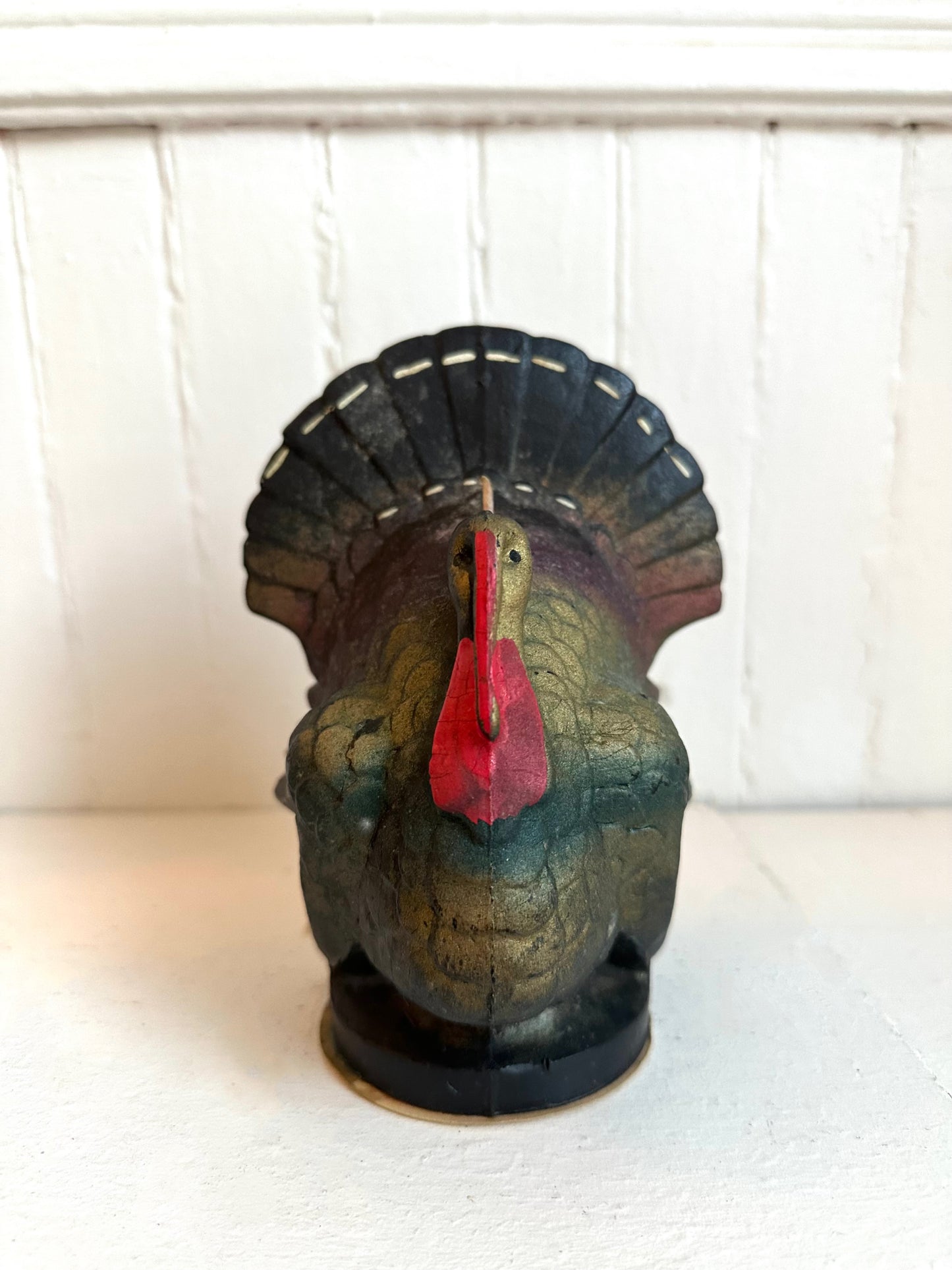 Vintage Gurley Large Thanksgiving Turkey Candle