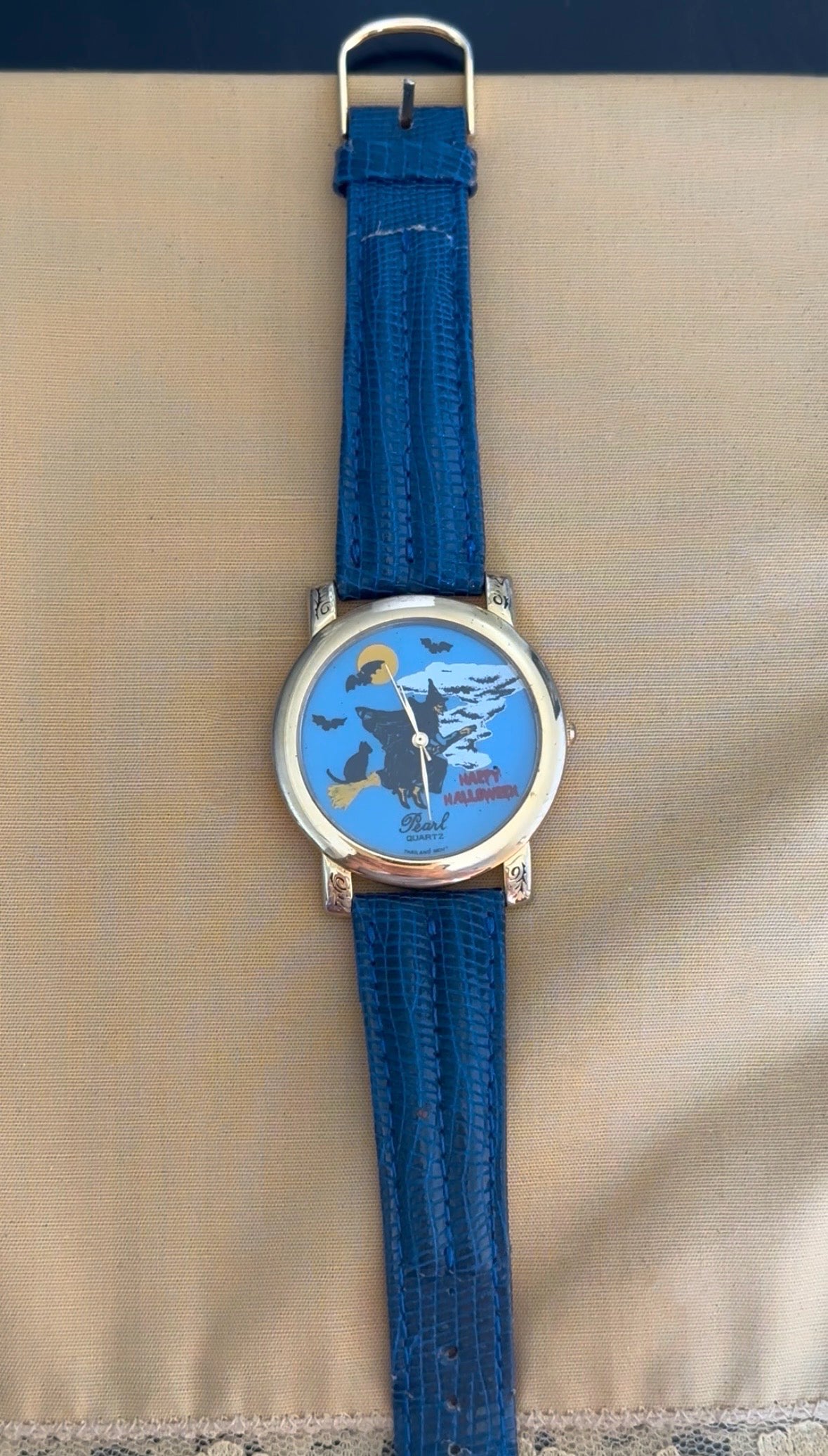 Vintage Halloween Witch Watch
