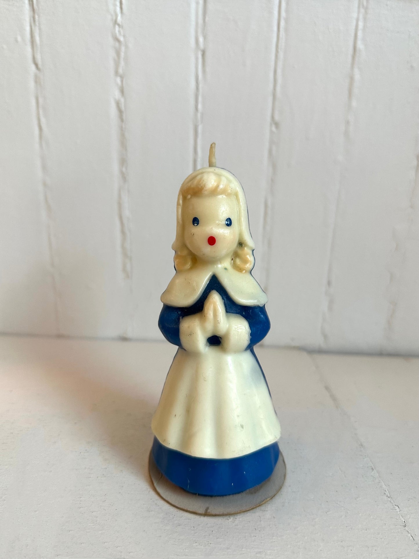 Vintage Gurley Thanksgiving Pilgrim Candle