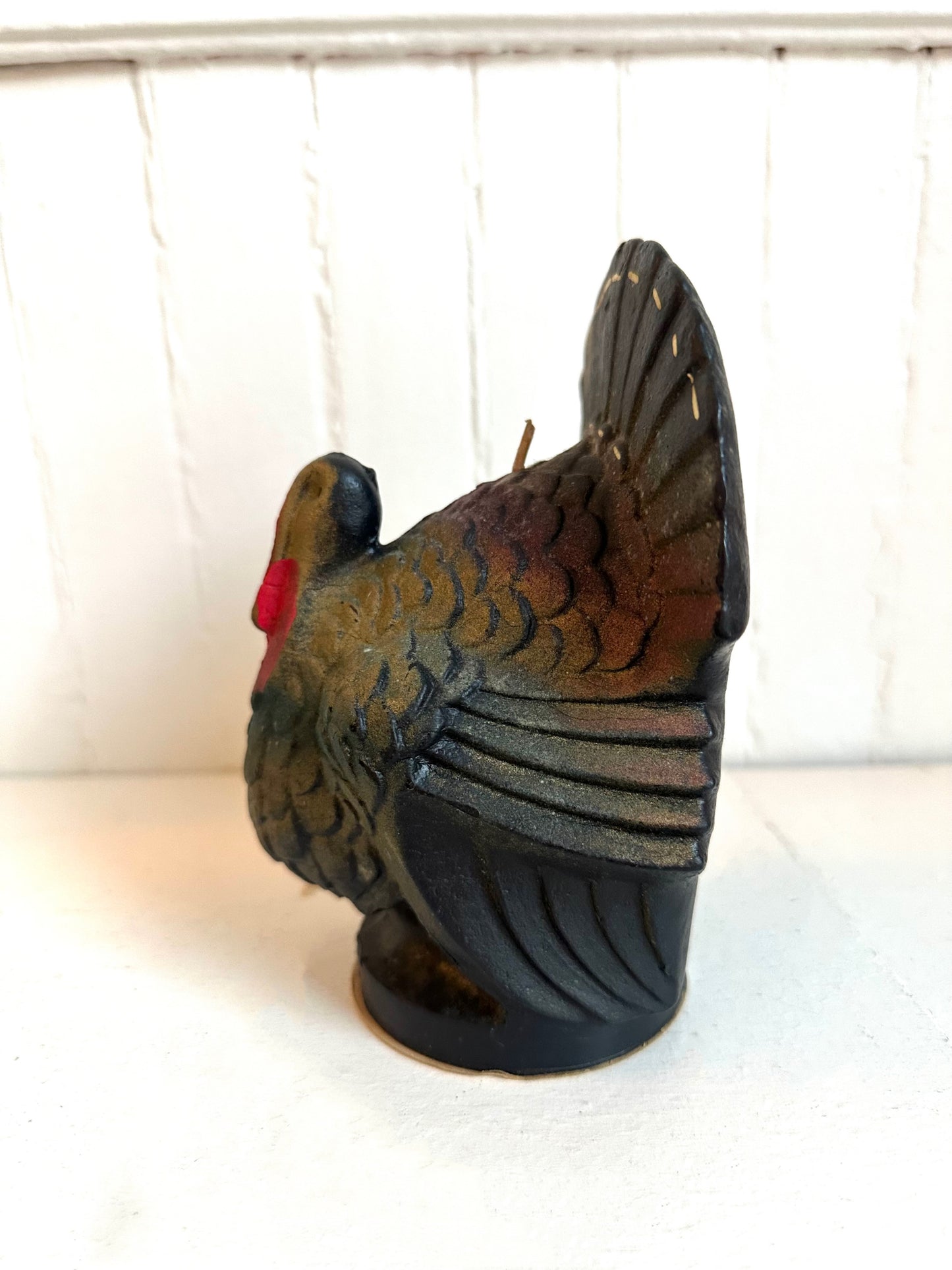 Vintage Gurley Large Thanksgiving Turkey Candle