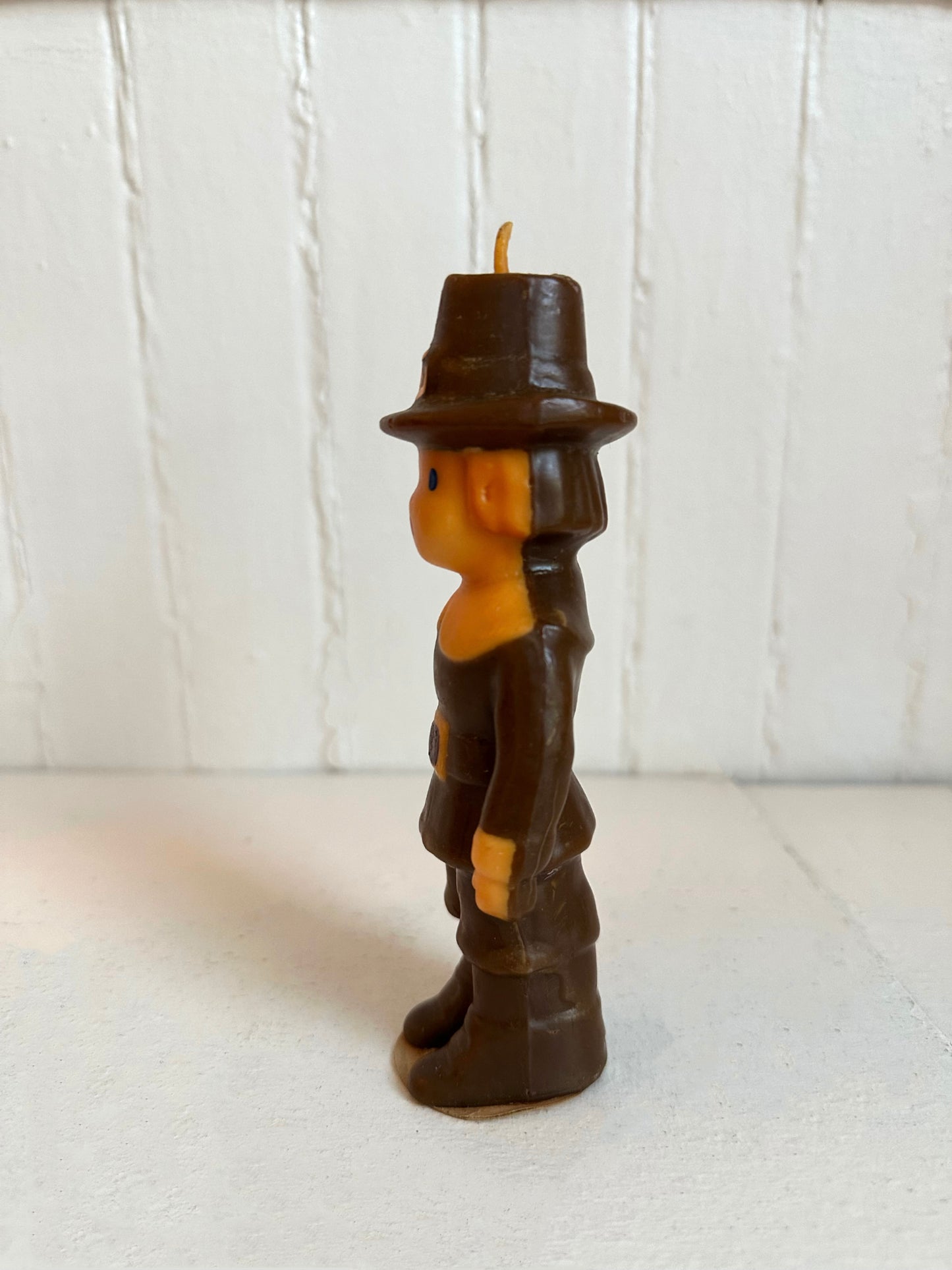 Vintage Gurley Thanksgiving Pilgrim Candle