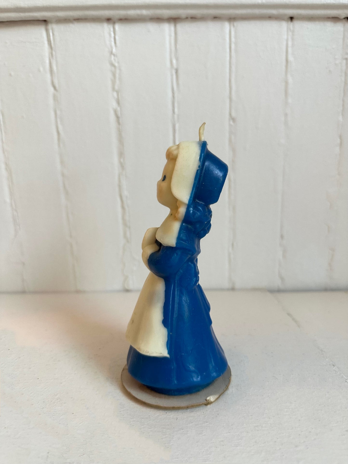 Vintage Gurley Thanksgiving Pilgrim Candle