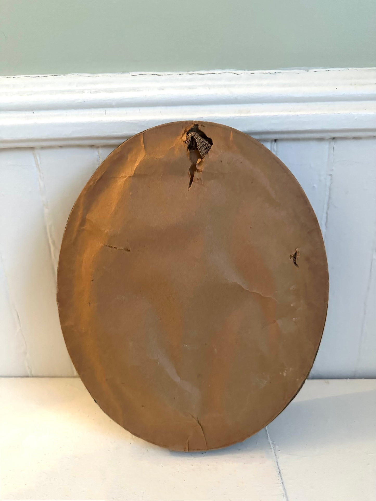 Vintage Floral Framed Needlepoint