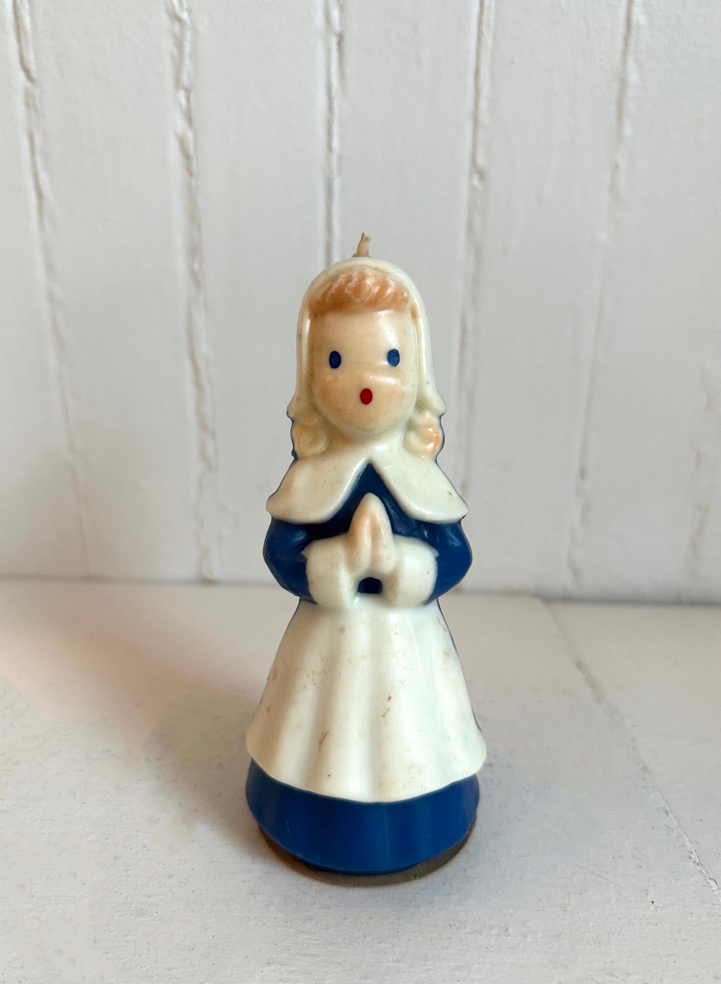 Vintage Gurley Thanksgiving Pilgrim Candle