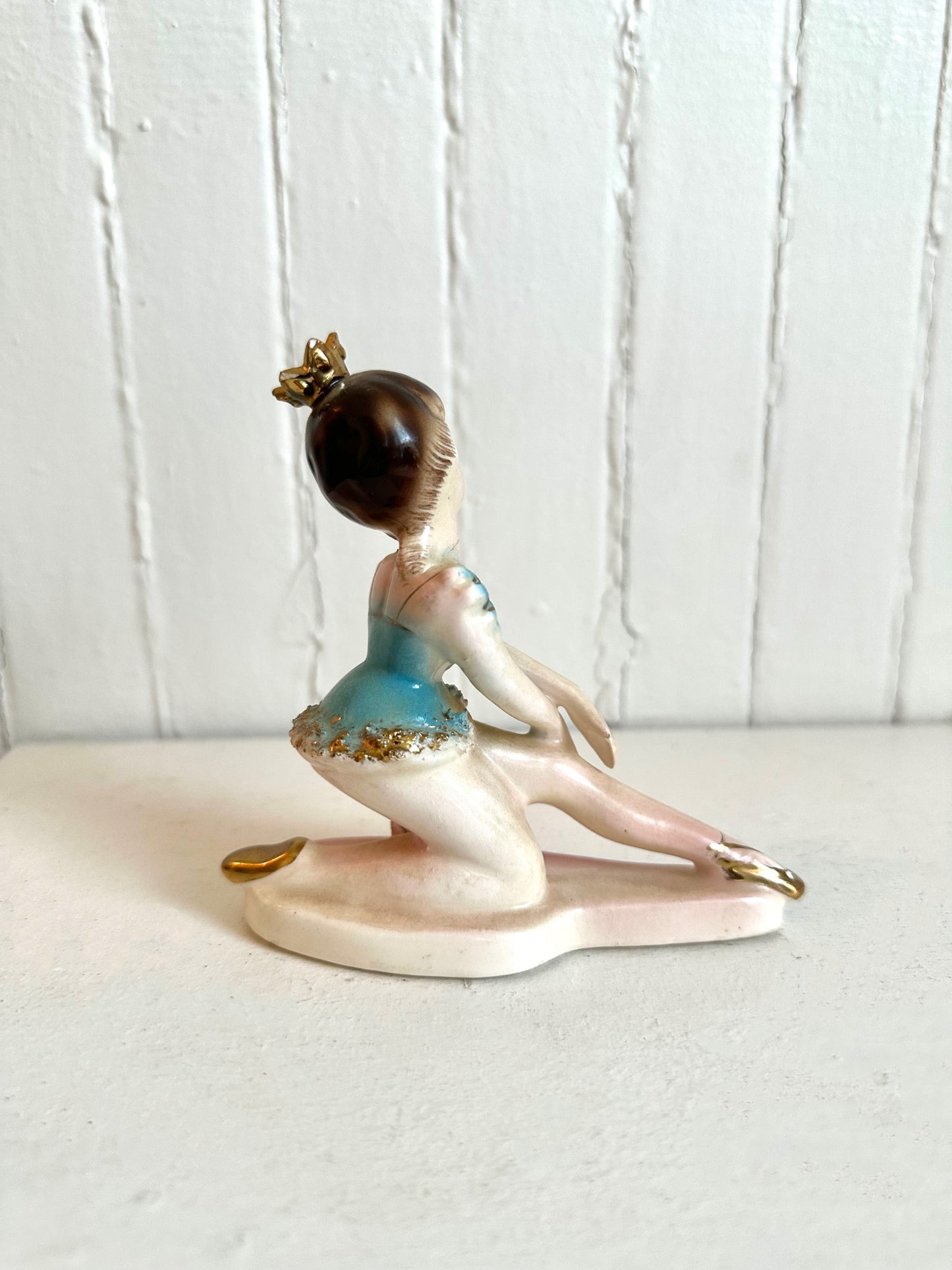 Vintage Ballerina Ceramic Figurine