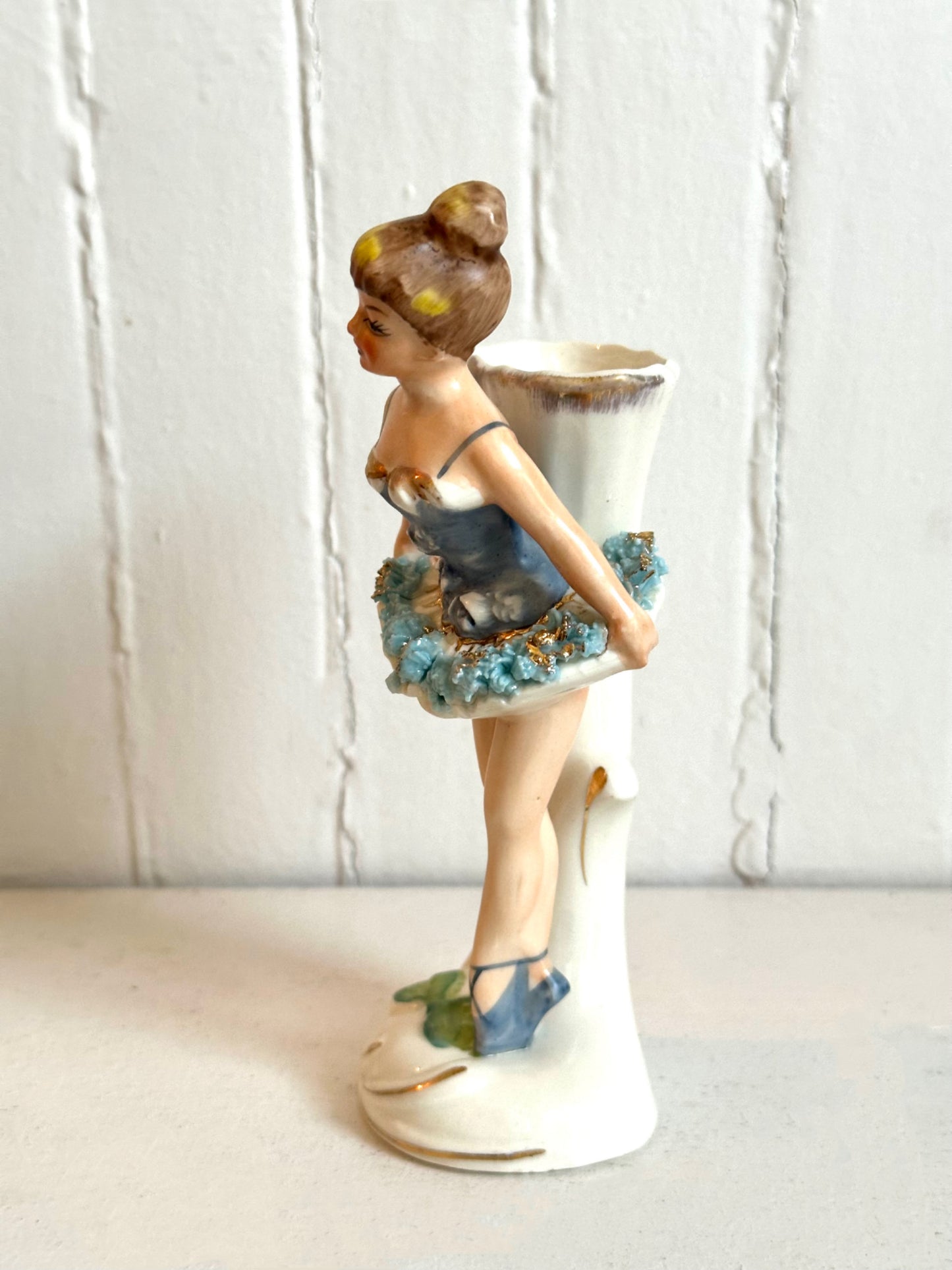 Vintage Small Ballerina Vase