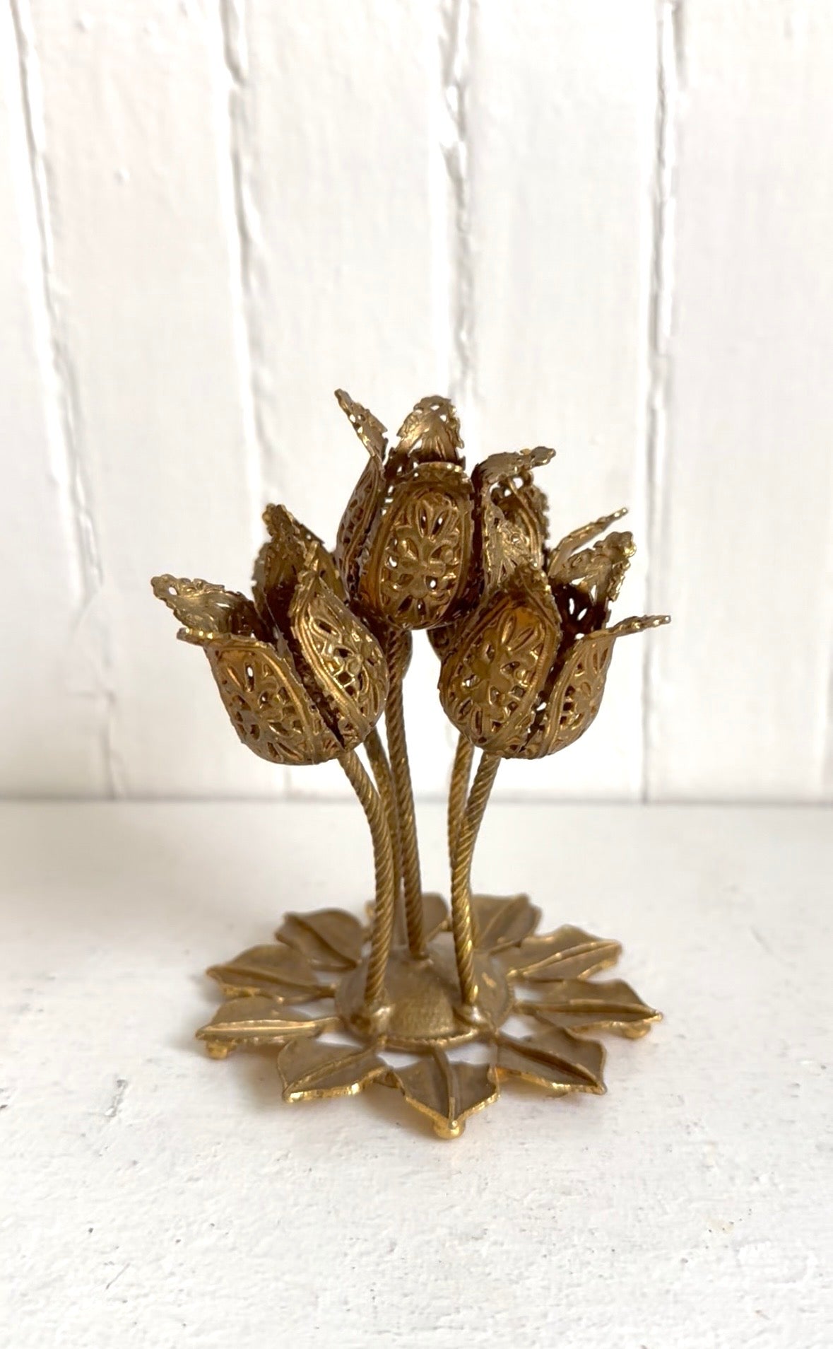 Vintage 5 Tulip Lipstick Holder