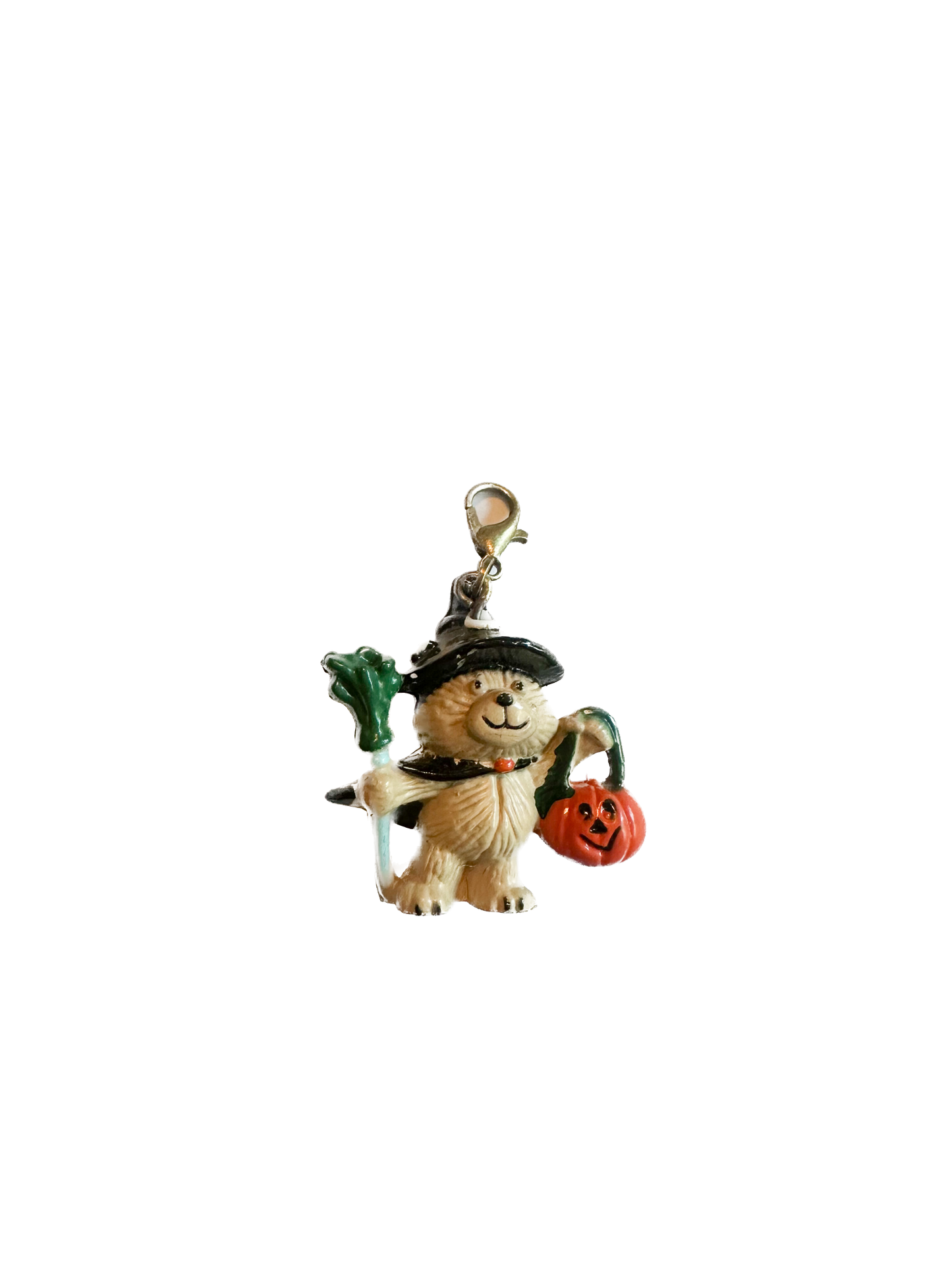 Vintage Halloween Teddy Bear Charm