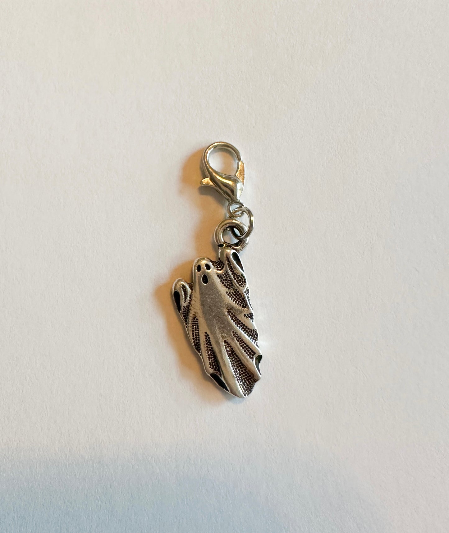 Vintage Silver Ghost Charm