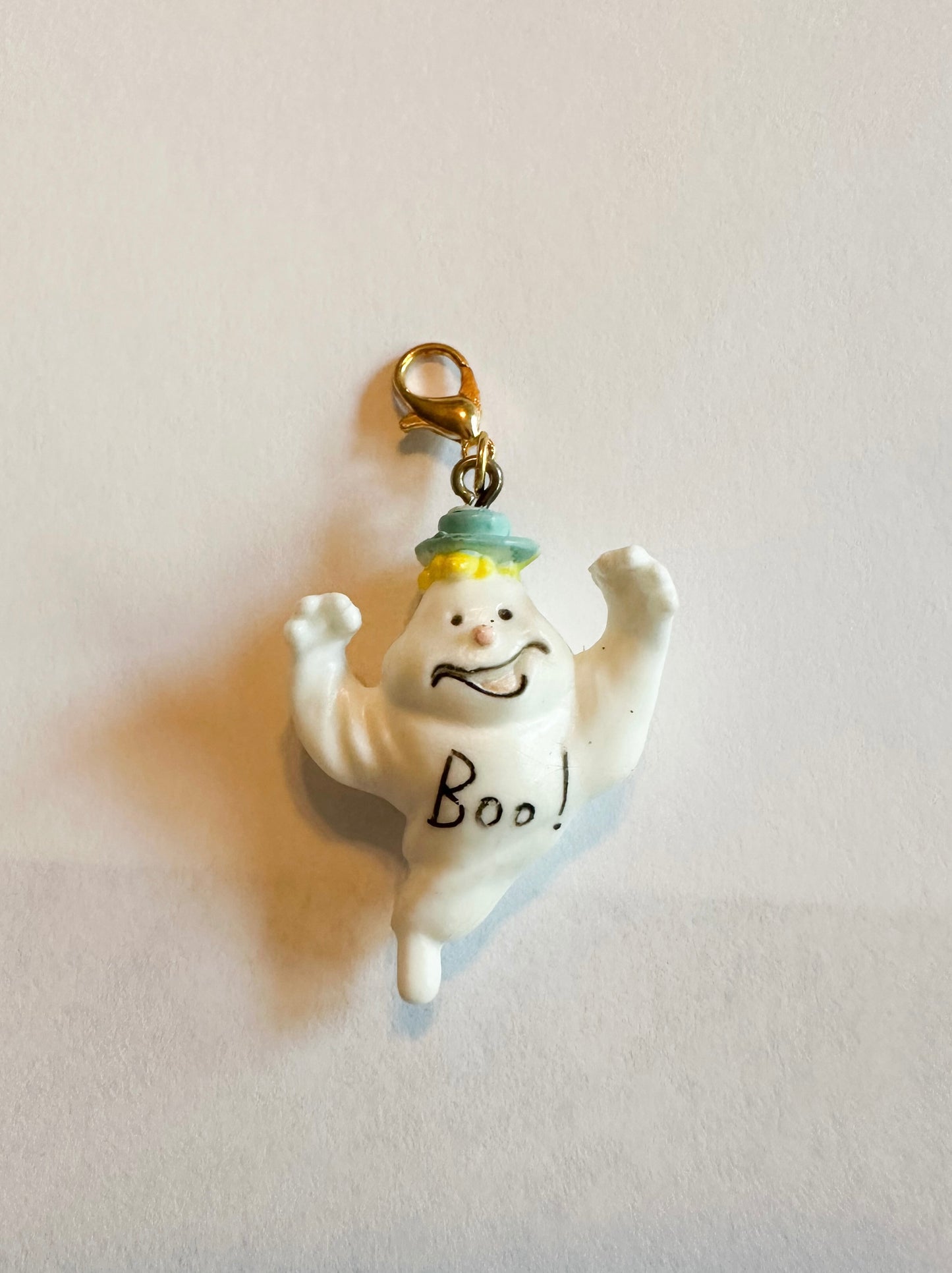 Vintage Ghost Halloween Charm
