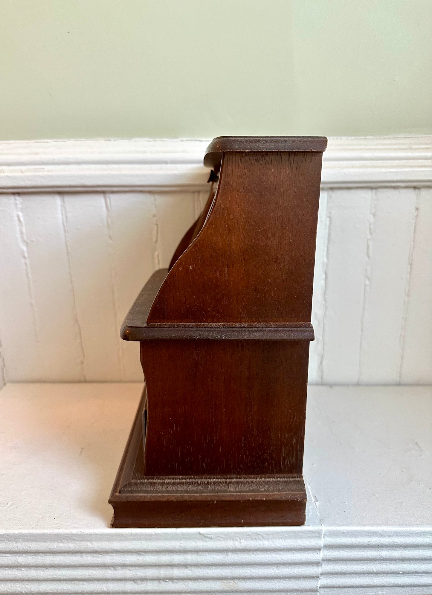 Vintage Secretary Desk Jewelry Box