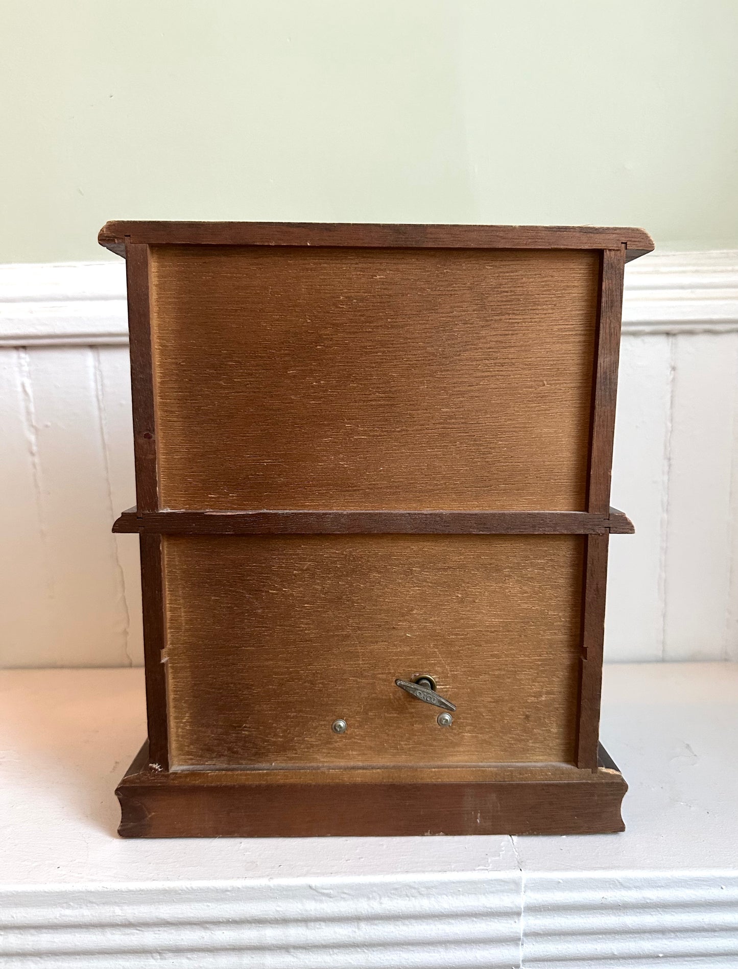 Vintage Secretary Desk Jewelry Box