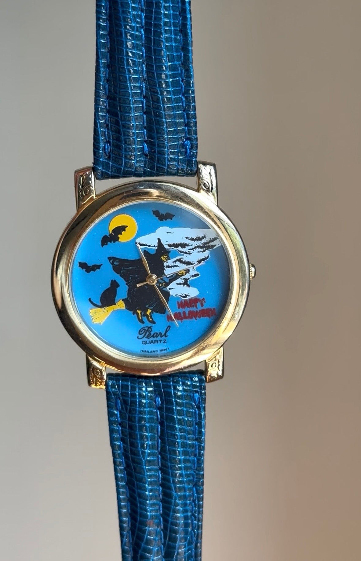 Vintage Halloween Witch Watch