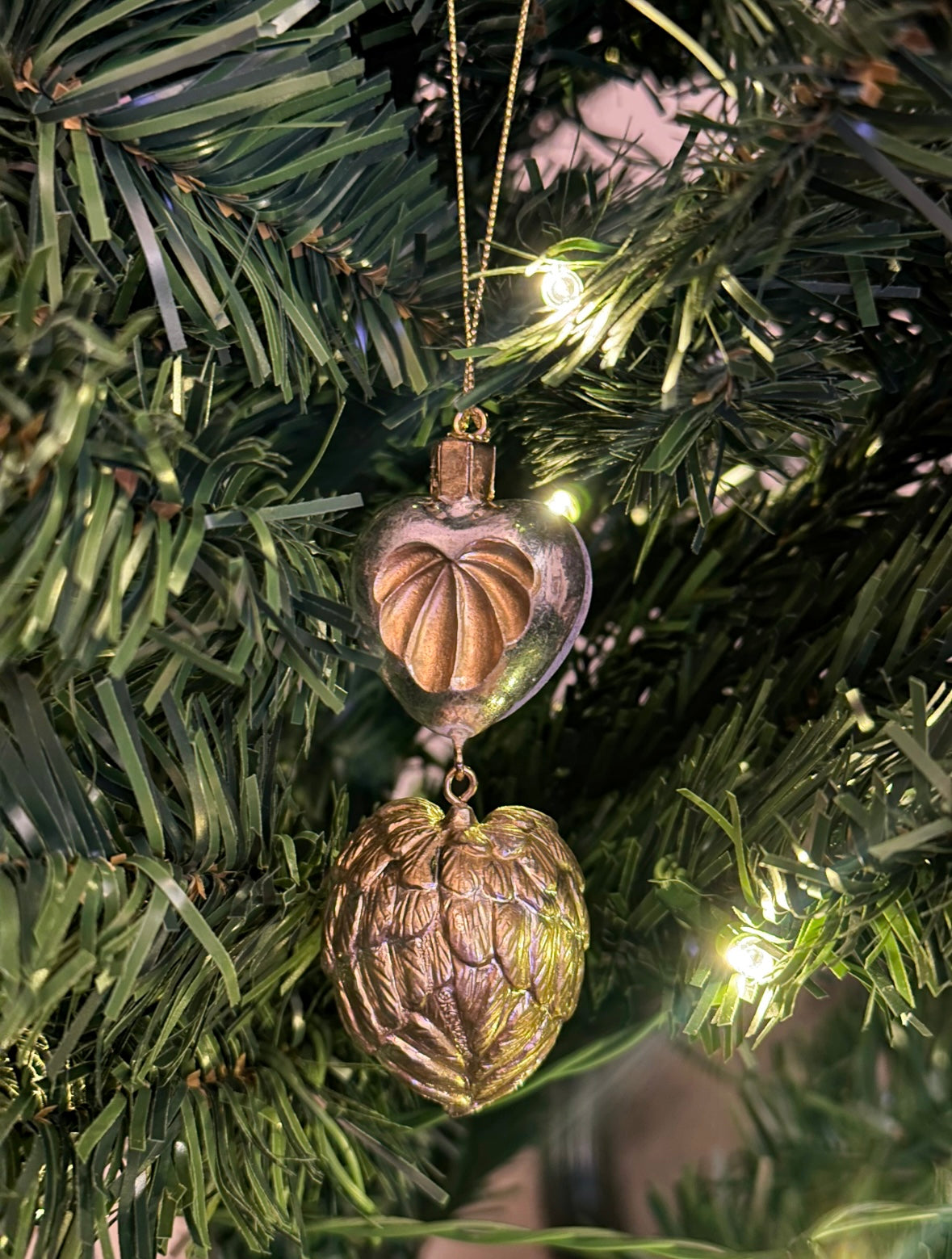 Vintage Angel Locket Ornament