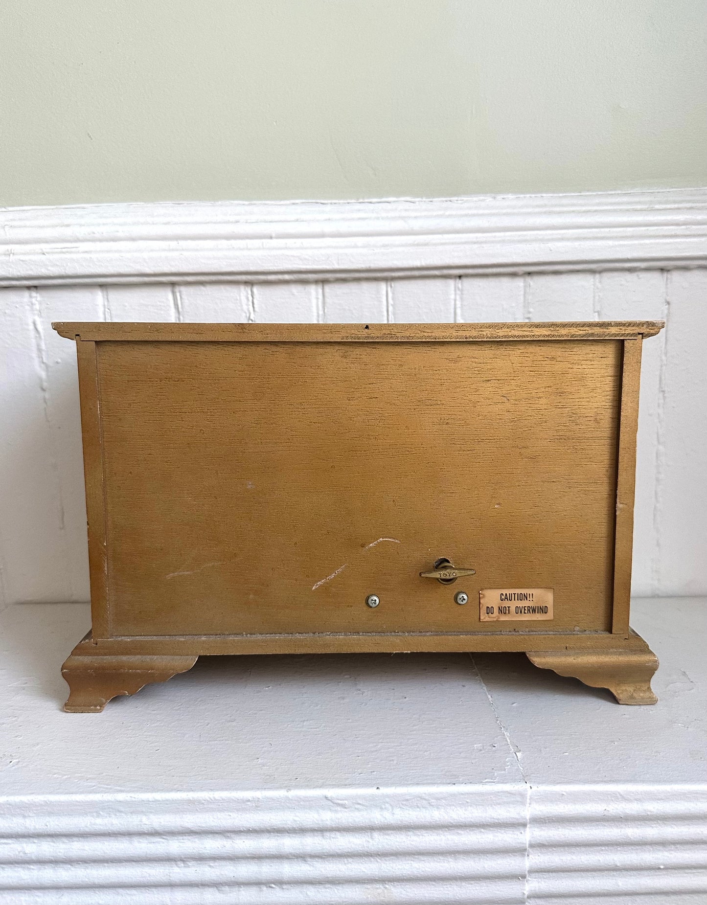 Vintage Wood Jewelry Box