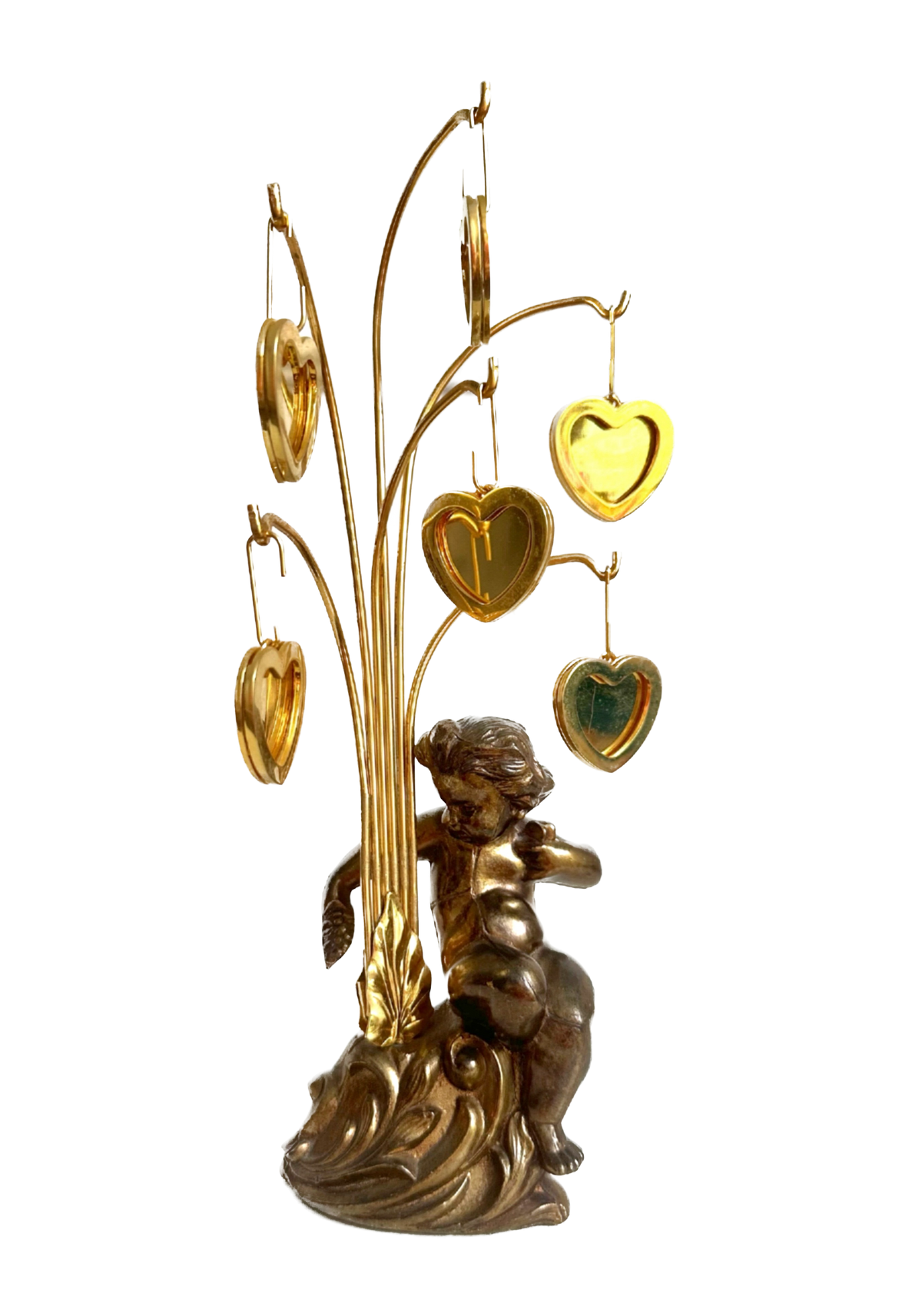 Vintage Cherub Heart Picture Holder