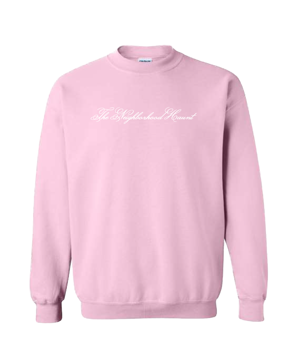 The Neighborhood Haunt Shell Baby Pink Sweatshirt