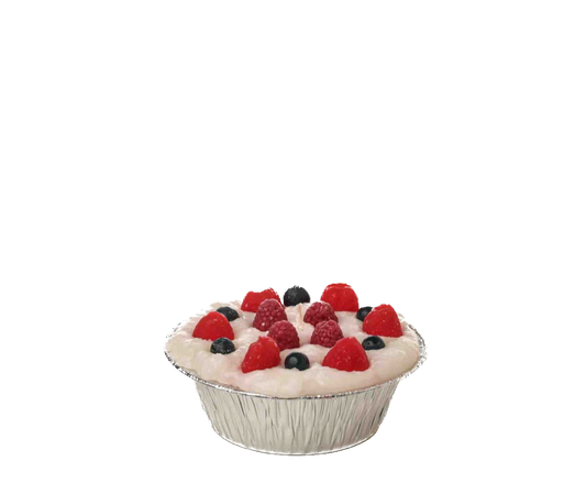 Small Holiday Berry Pie Candle