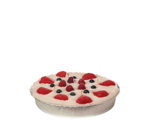 Large Holiday Berry Pie Candle
