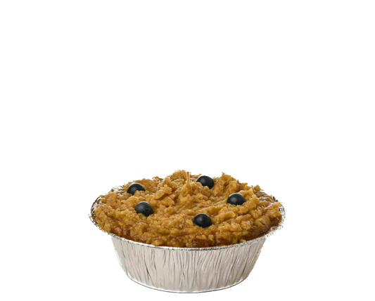 Small Holiday Blueberry Pie Candle