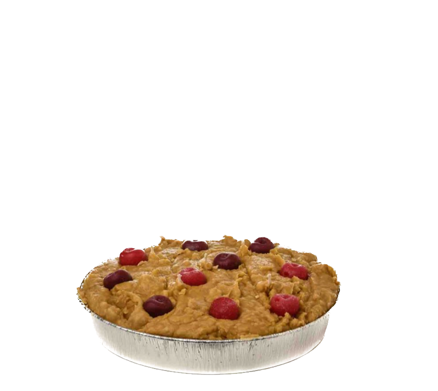 Large Holiday Cherry Pie Candle