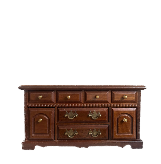 Vintage Miniature Dresser Jewelry Box