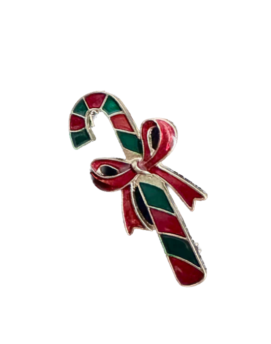 Vintage Candy Cane Pin