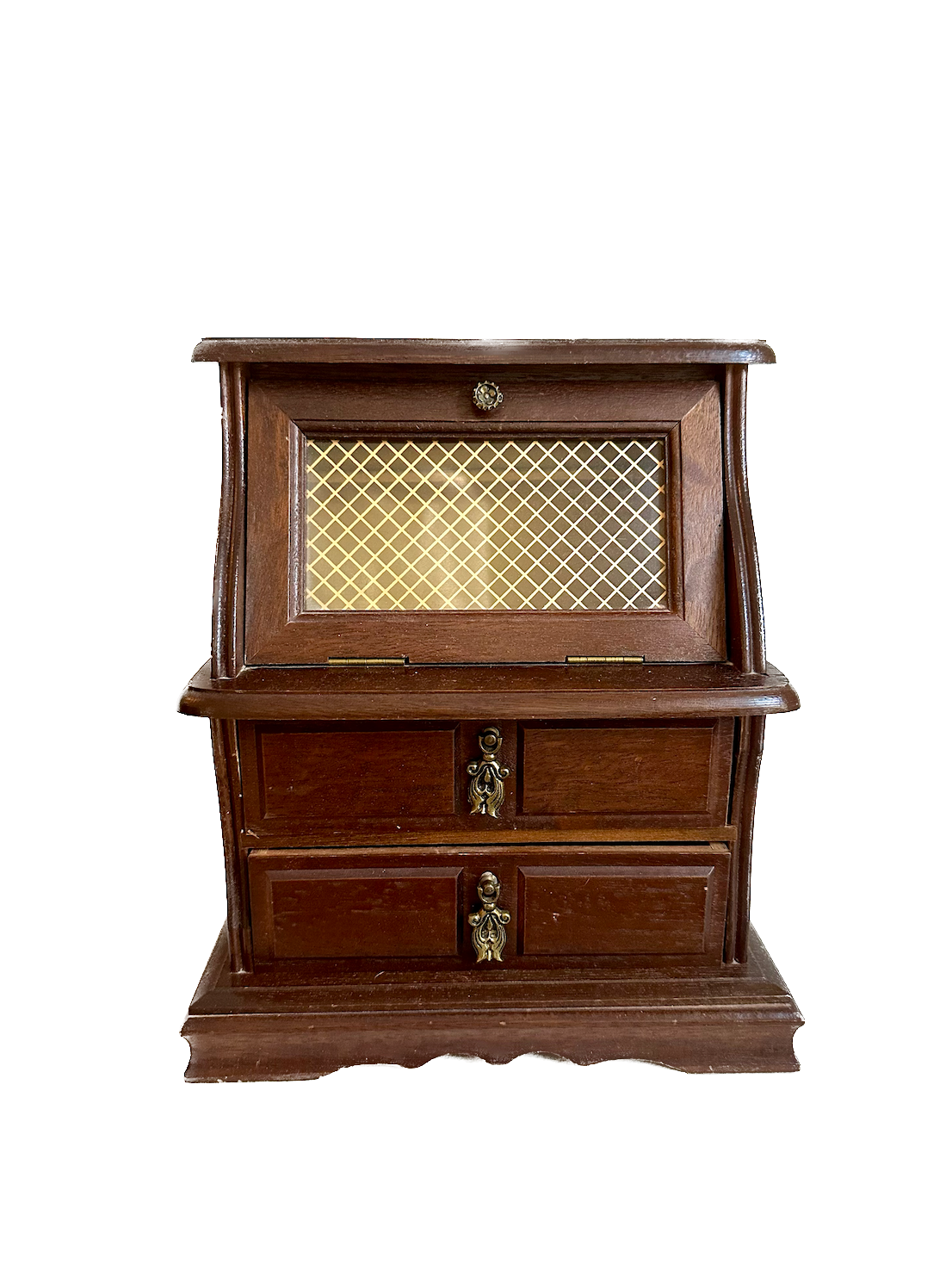 Vintage Secretary Desk Jewelry Box