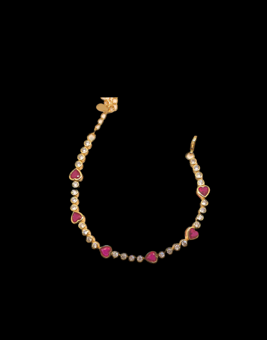 Vintage Heart Tennis Bracelet